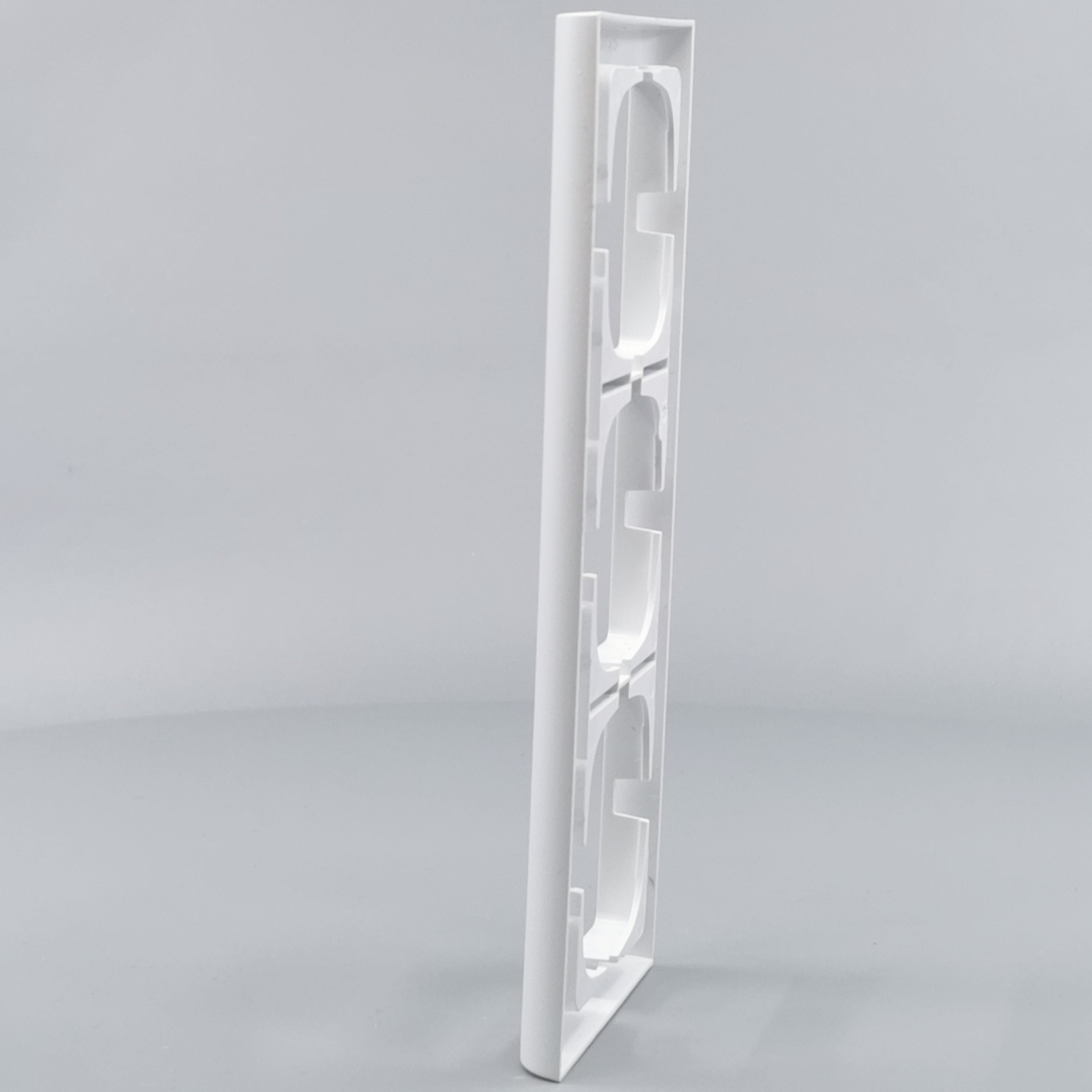 LK Fuga ramme Softline 63 3m - hvid