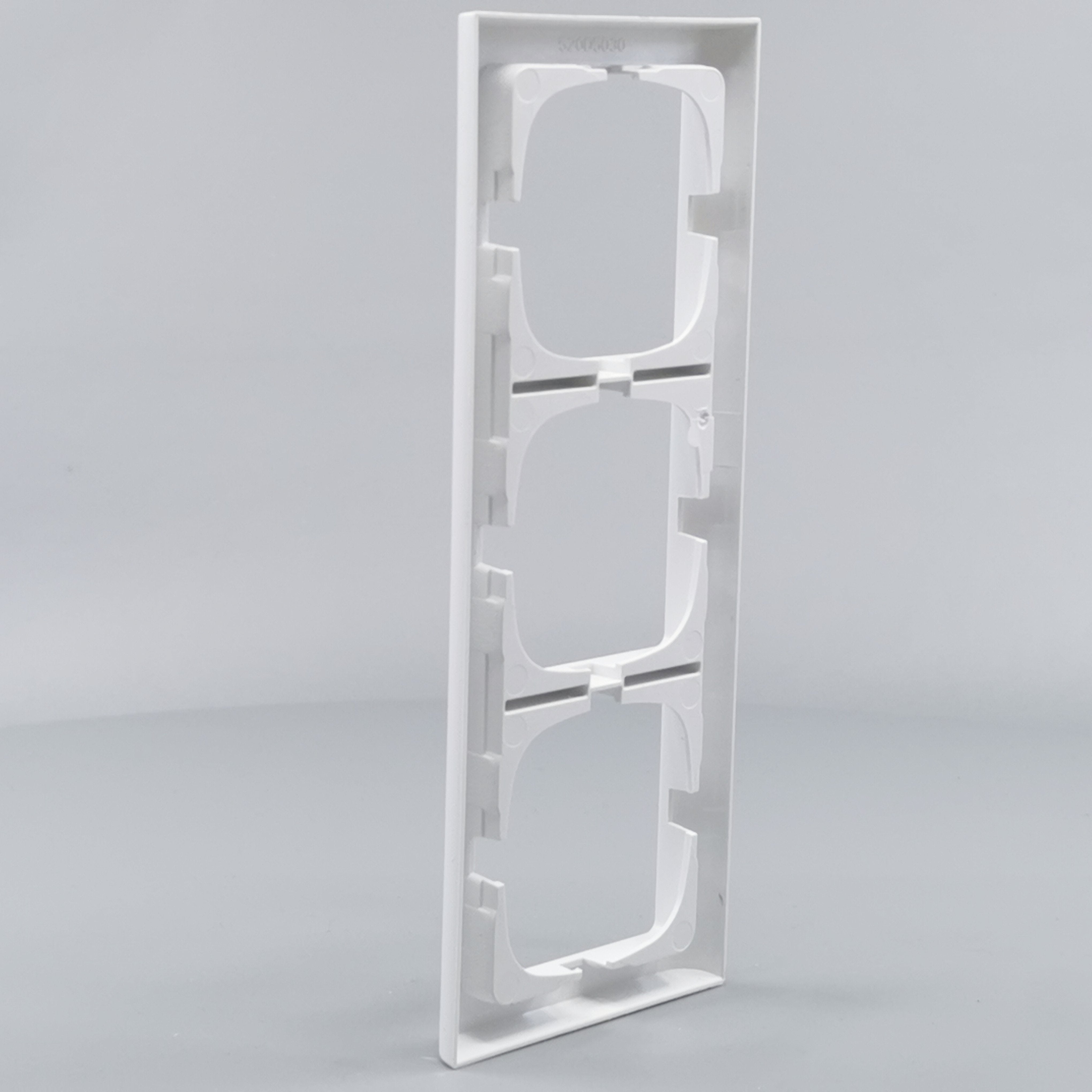 LK Fuga ramme Softline 63 3m - hvid