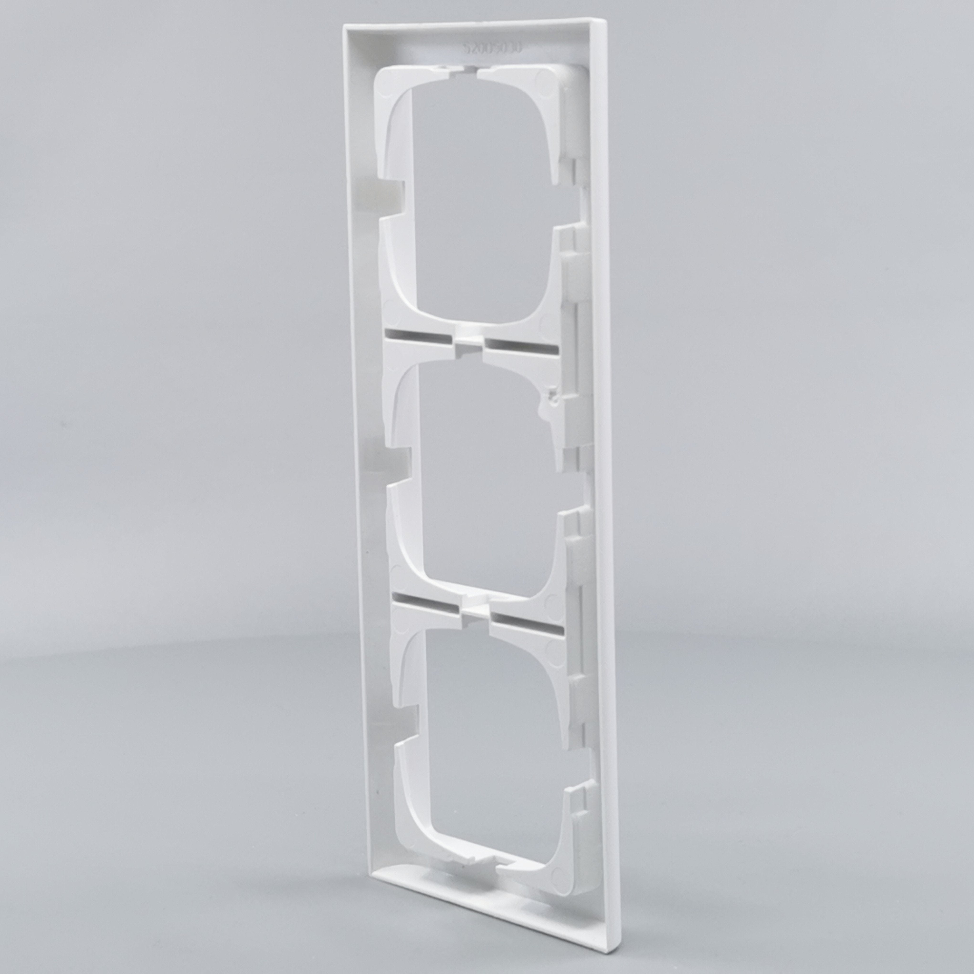 LK Fuga ramme Softline 63 3m - hvid