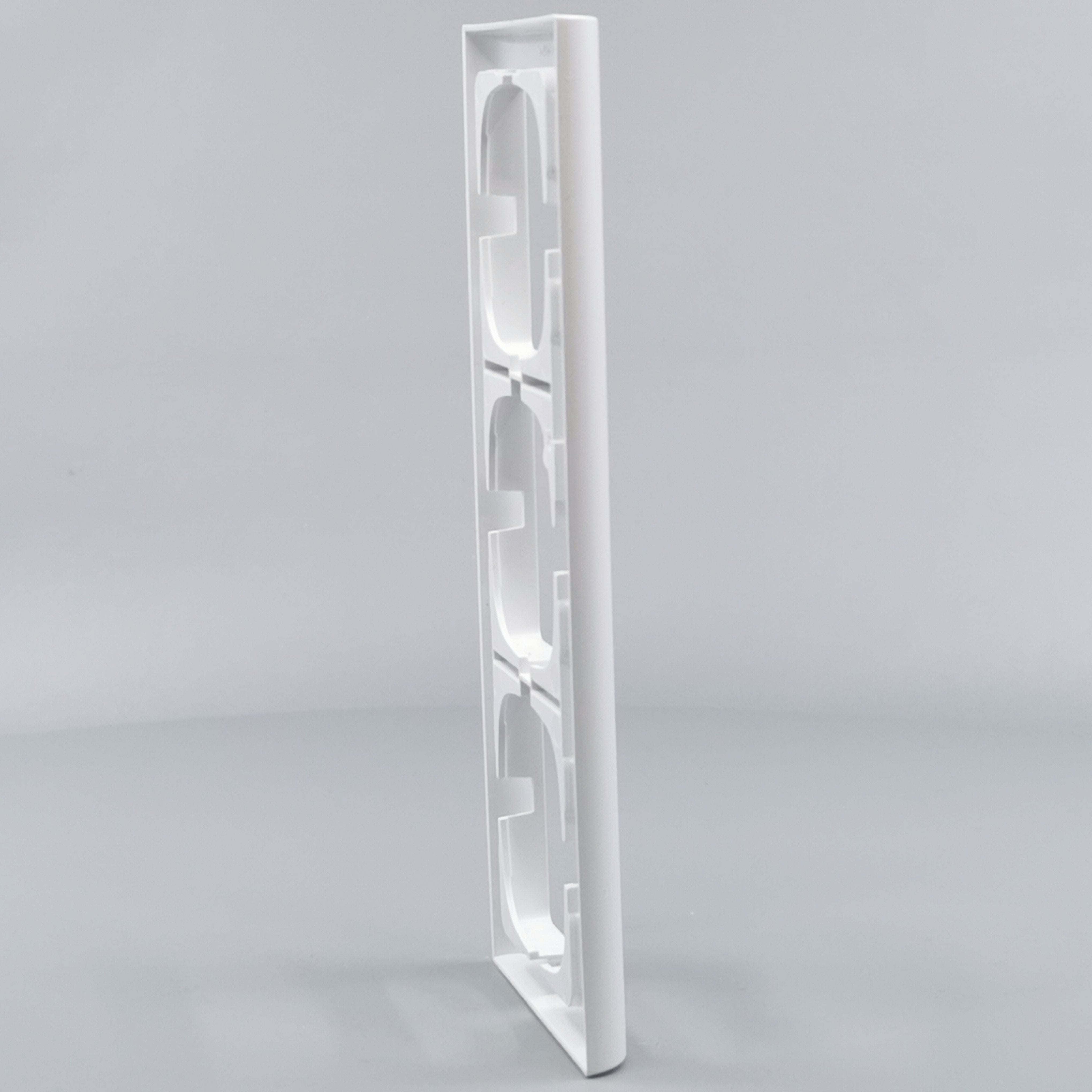 LK Fuga ramme Softline 63 3m - hvid