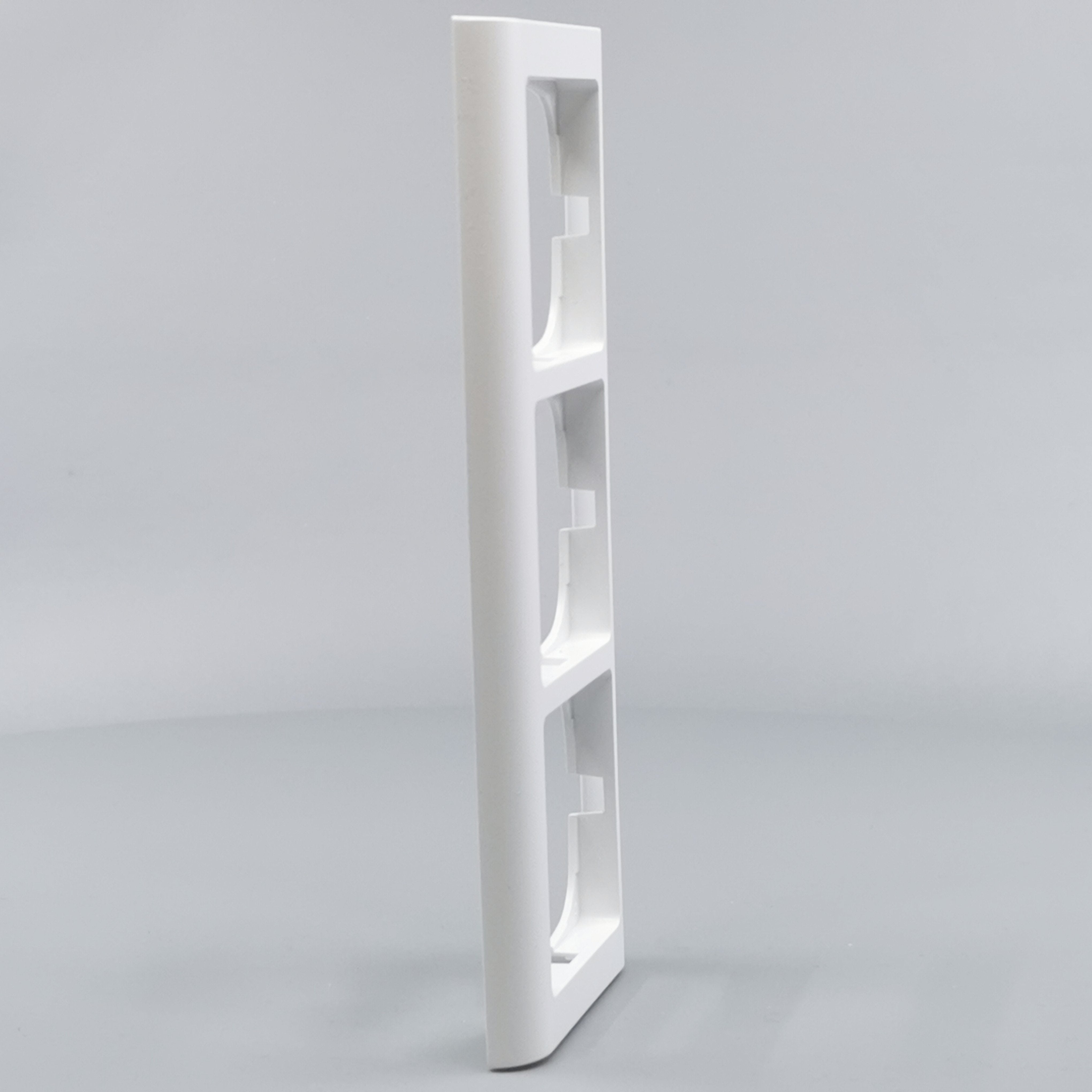 LK Fuga ramme Softline 63 3m - hvid