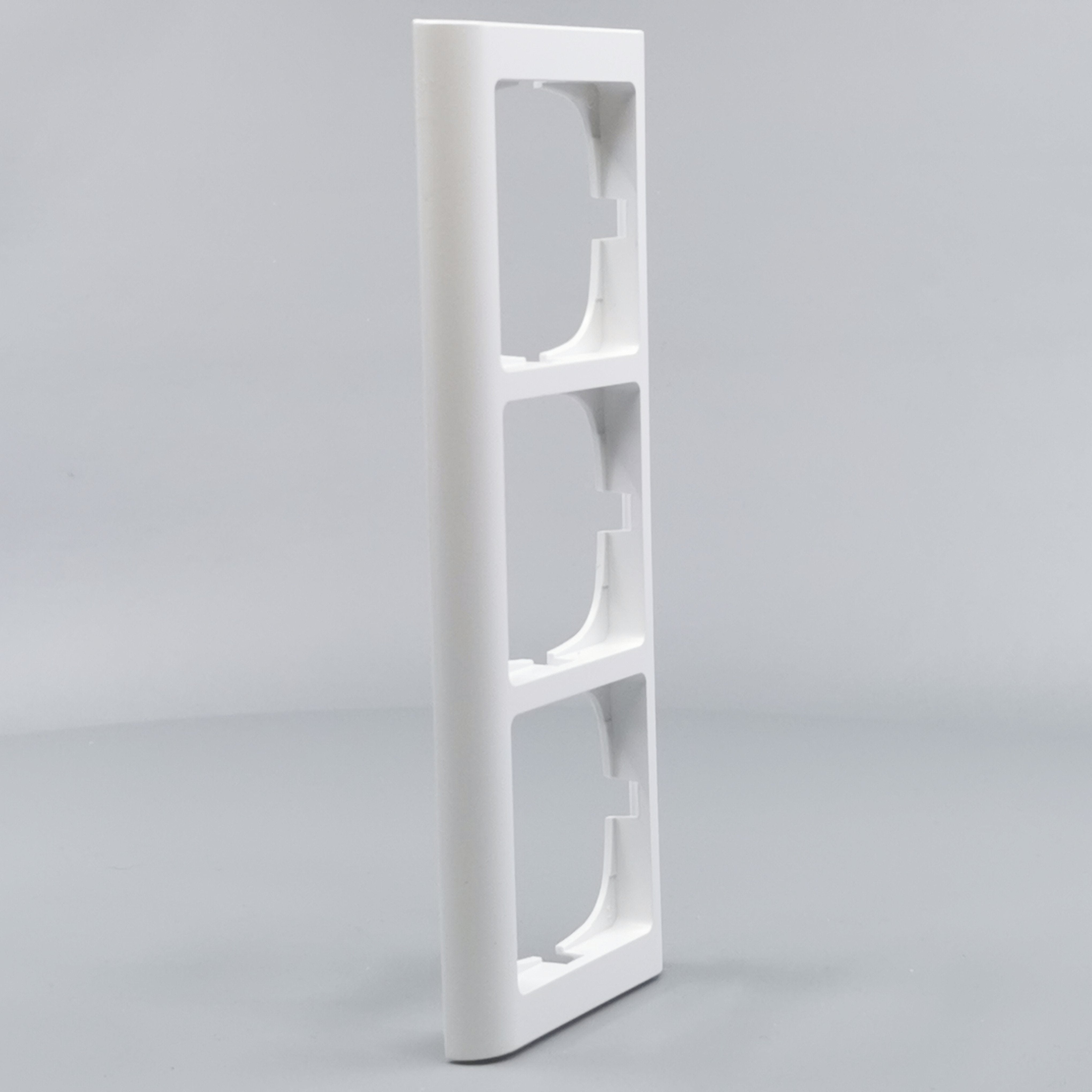 LK Fuga ramme Softline 63 3m - hvid