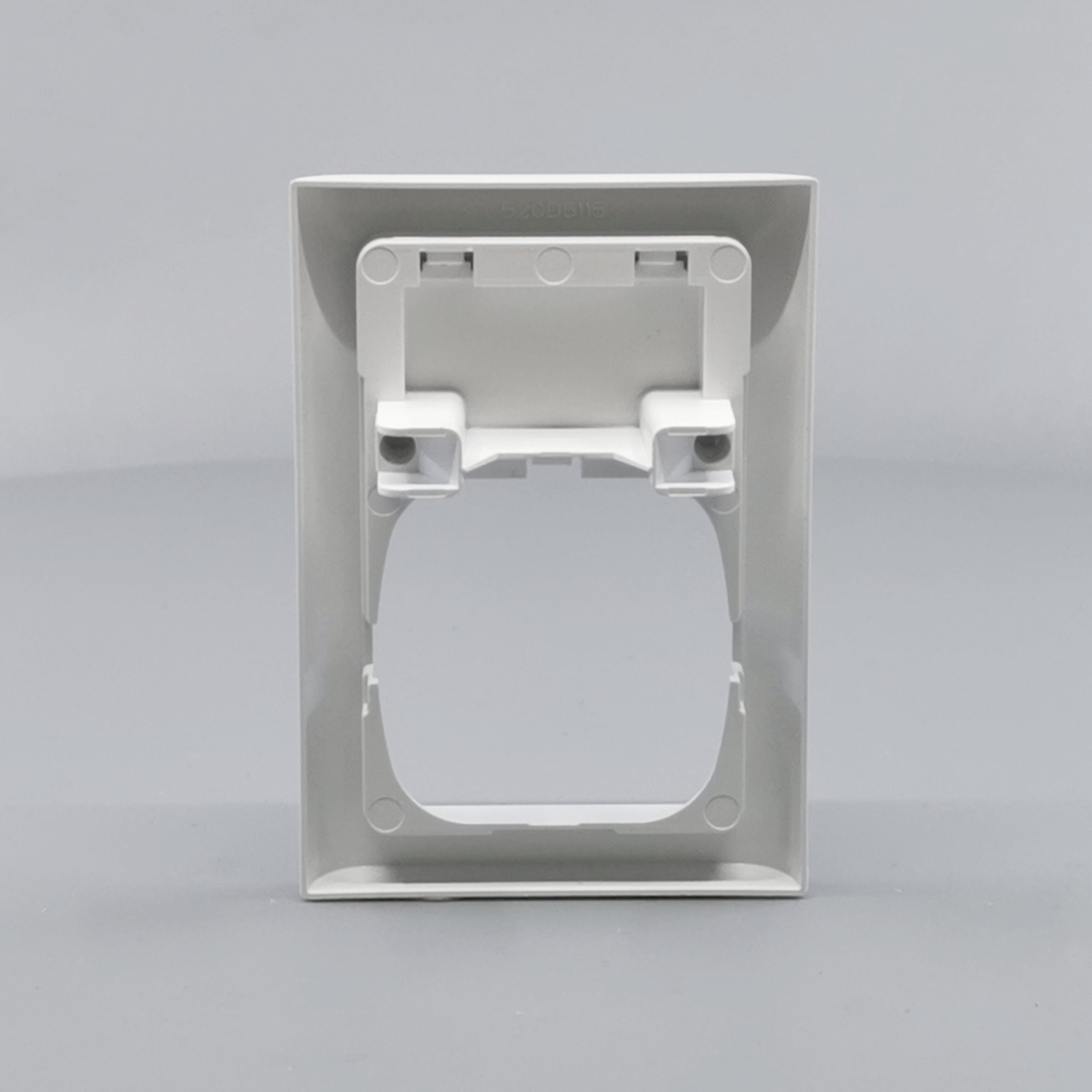 LK Fuga ramme Softline 63 1½m m. tekstfelt - hvid