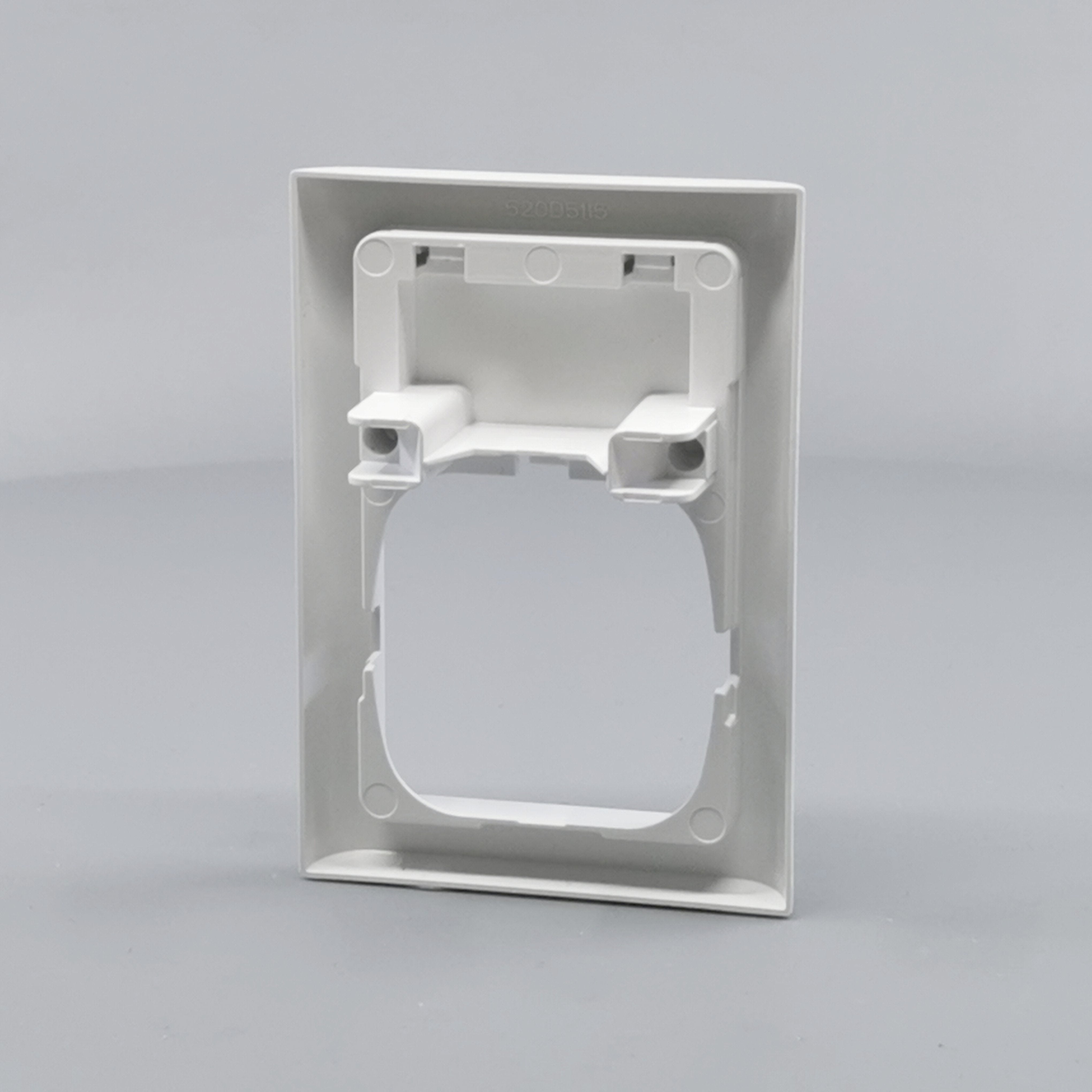 LK Fuga ramme Softline 63 1½m m. tekstfelt - hvid