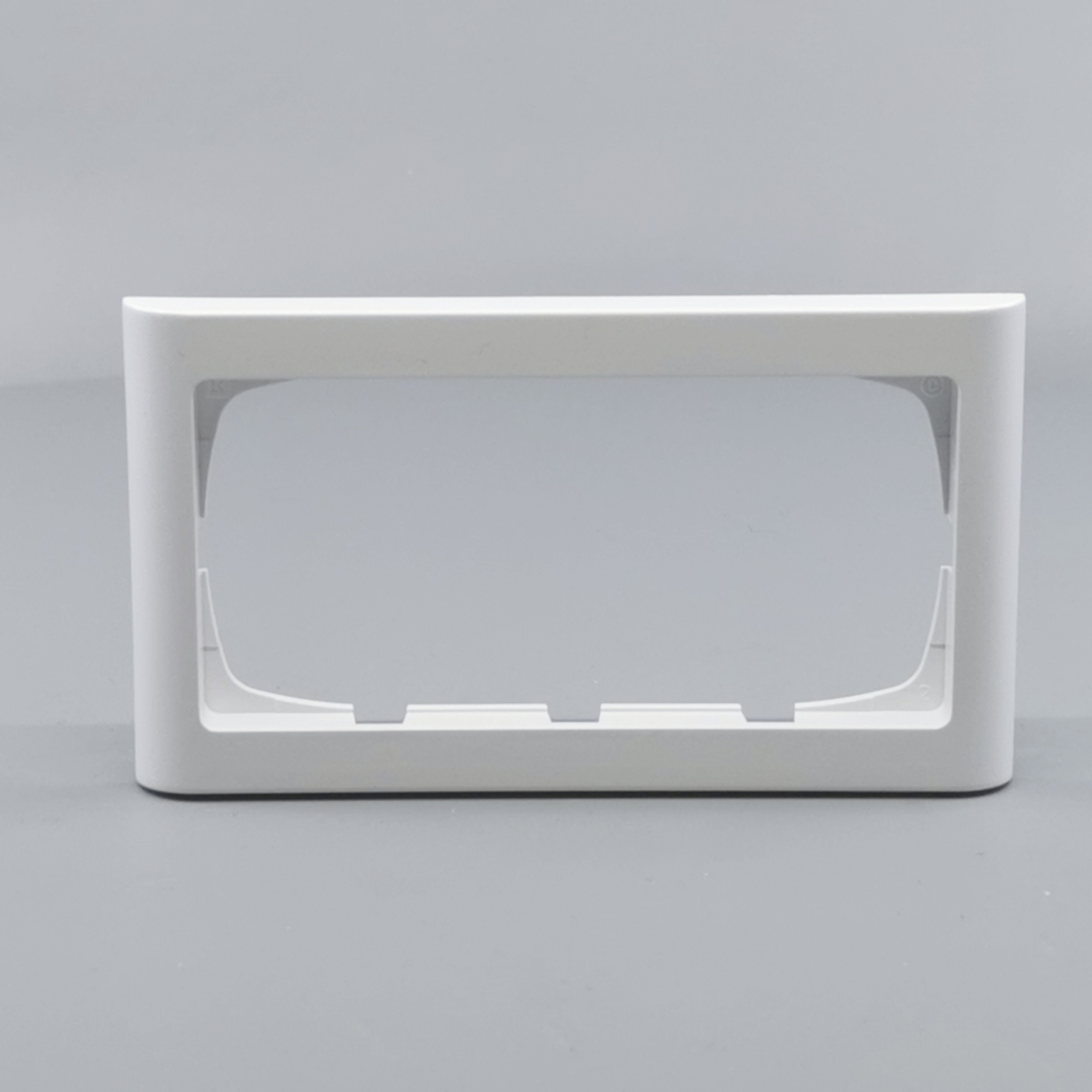 LK Fuga ramme Softline 63 2m vandret - hvid