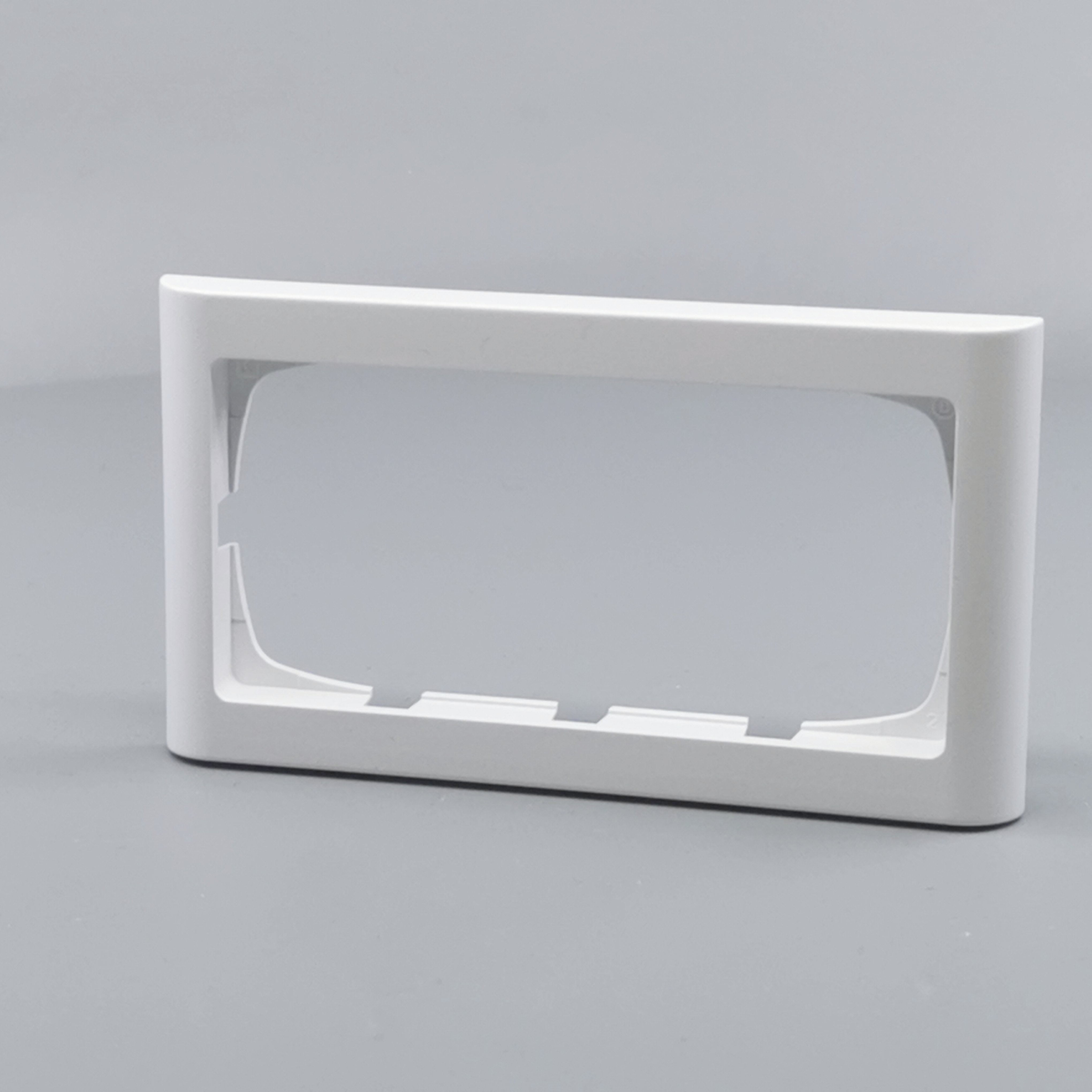 LK Fuga ramme Softline 63 2m vandret - hvid