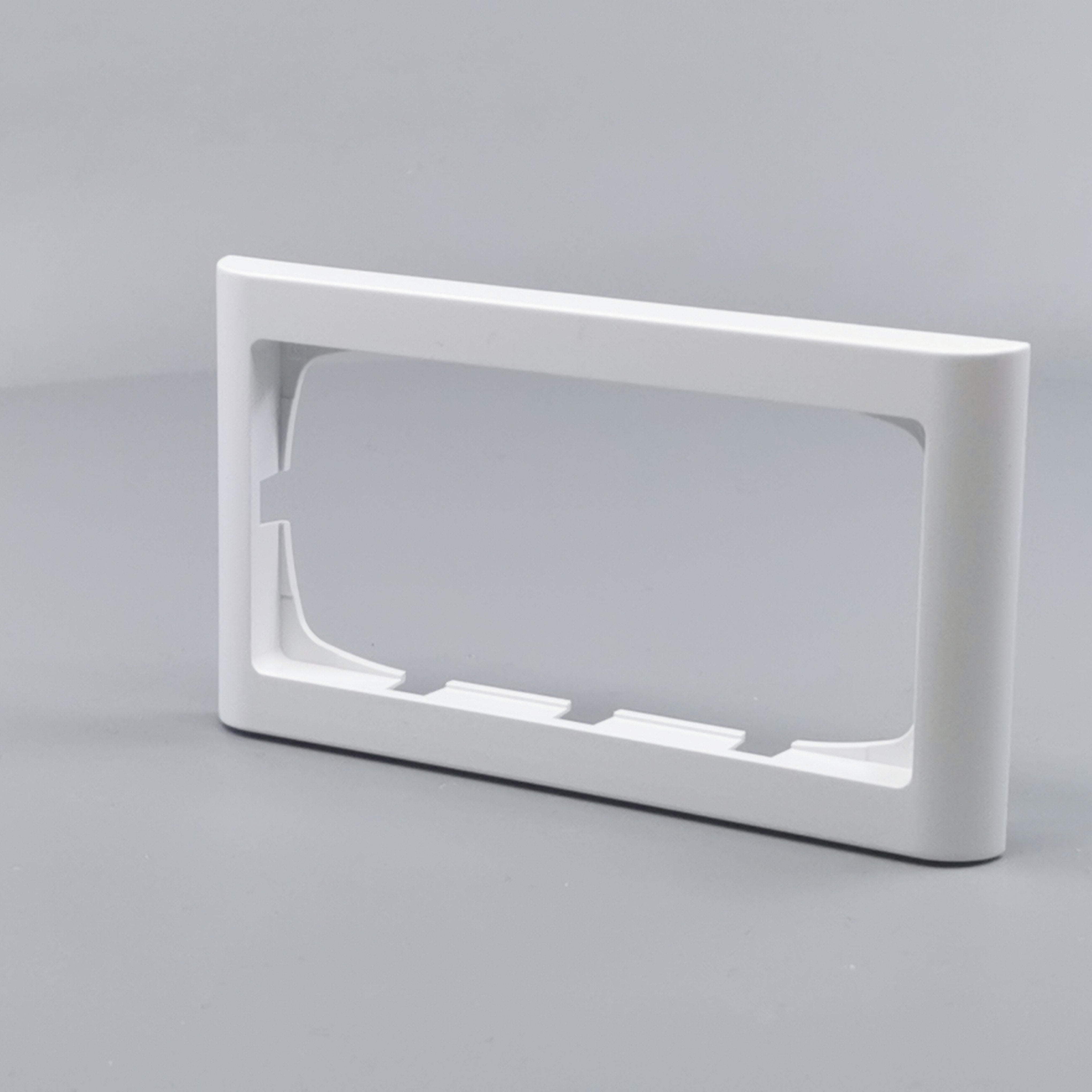 LK Fuga ramme Softline 63 2m vandret - hvid