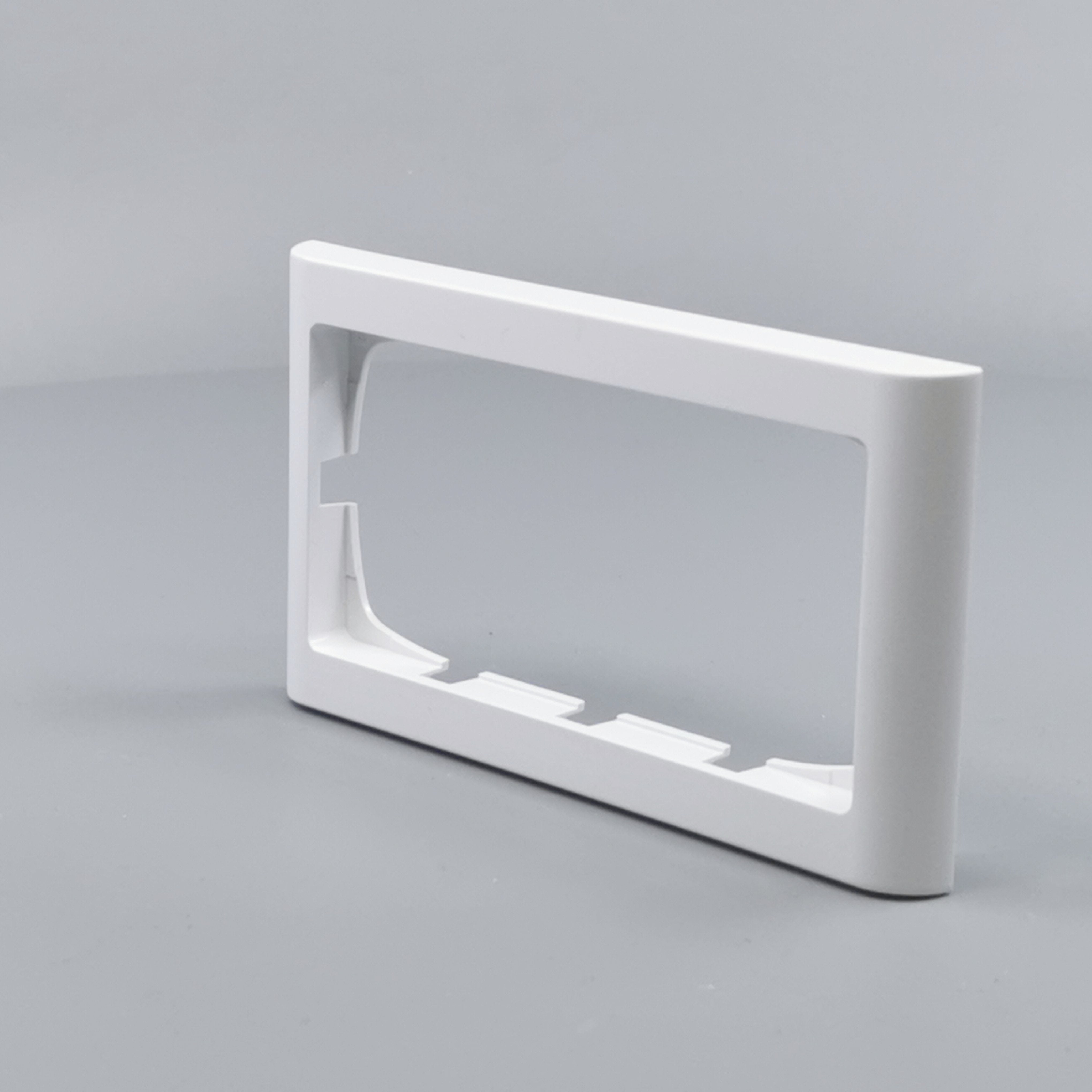 LK Fuga ramme Softline 63 2m vandret - hvid