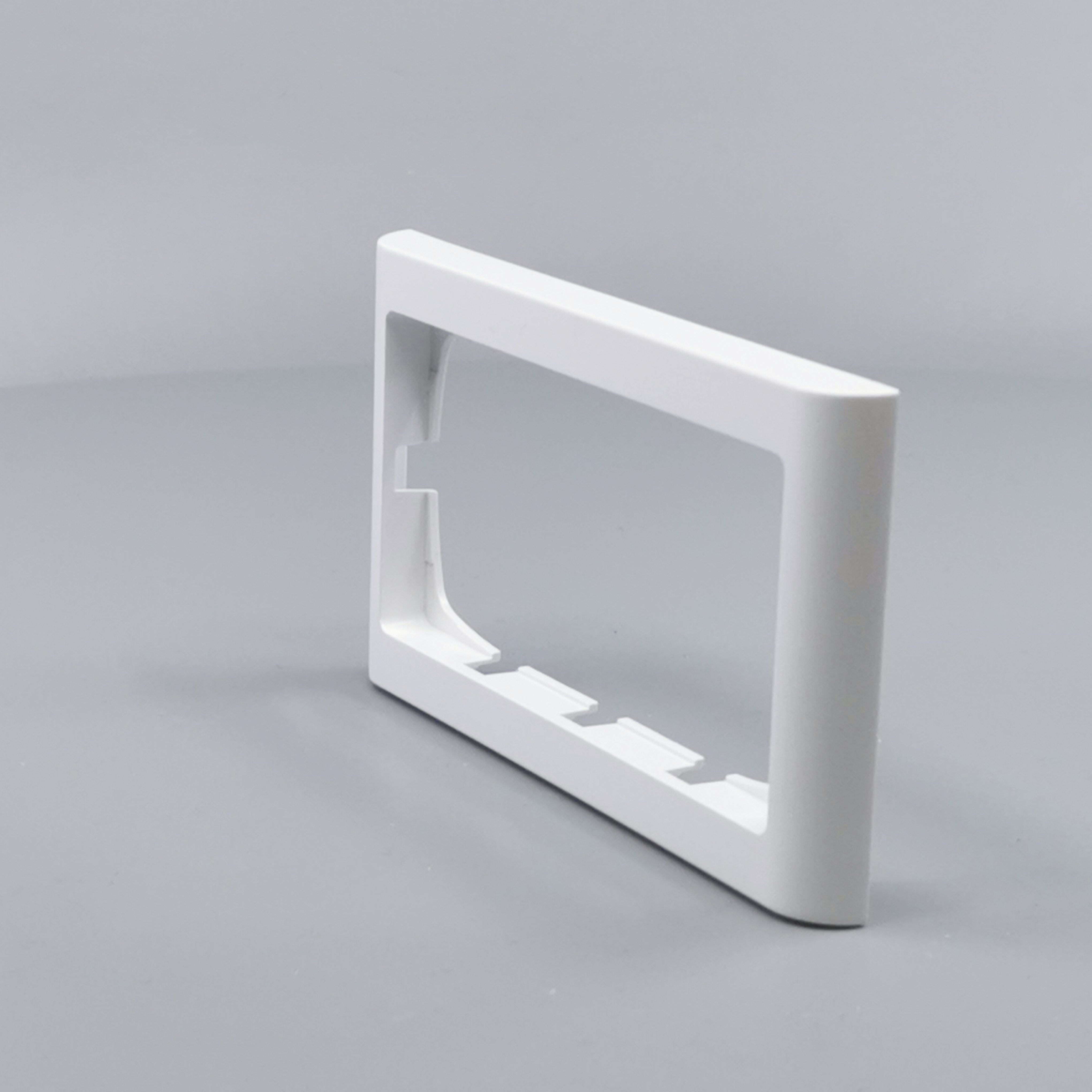 LK Fuga ramme Softline 63 2m vandret - hvid