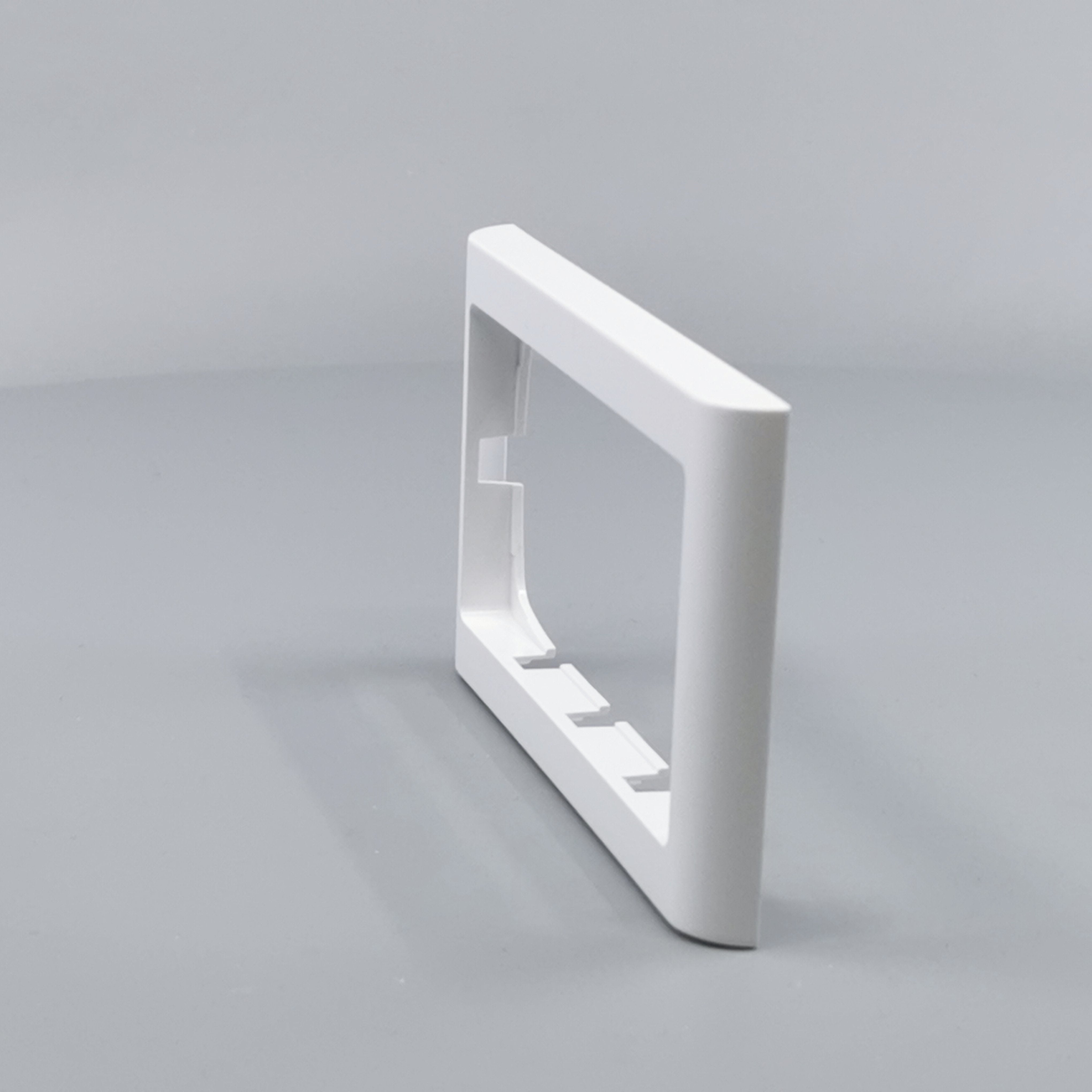 LK Fuga ramme Softline 63 2m vandret - hvid