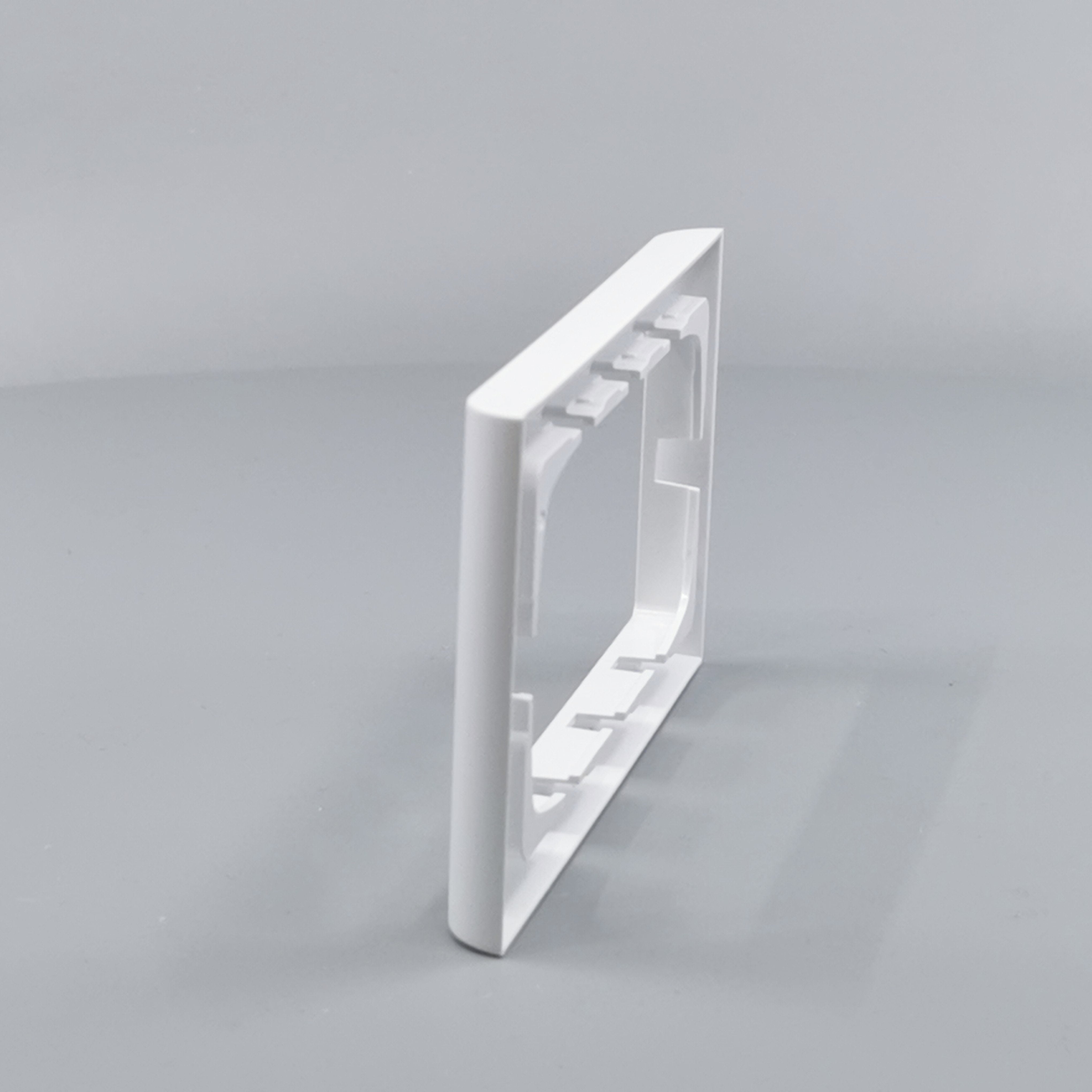 LK Fuga ramme Softline 63 2m vandret - hvid