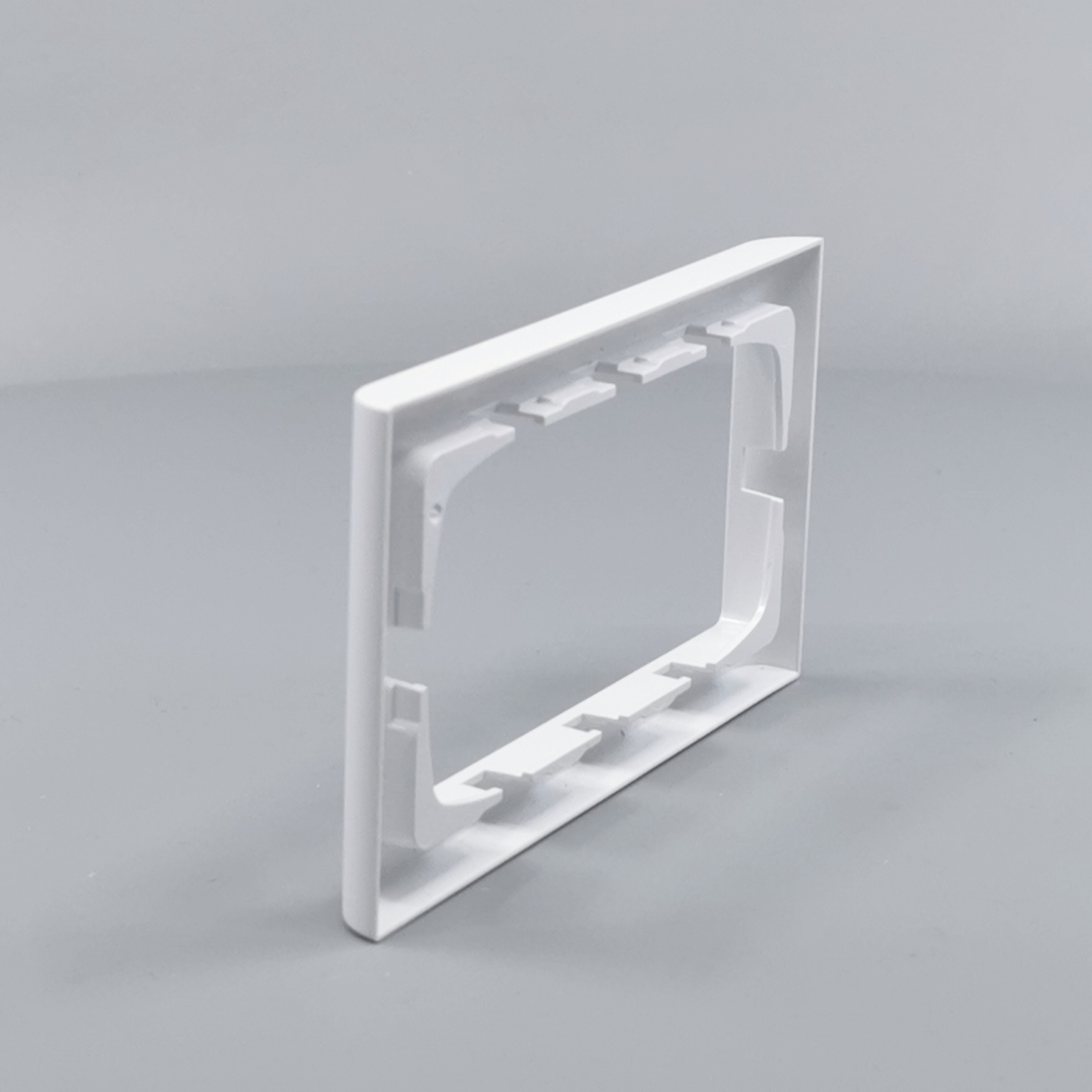 LK Fuga ramme Softline 63 2m vandret - hvid