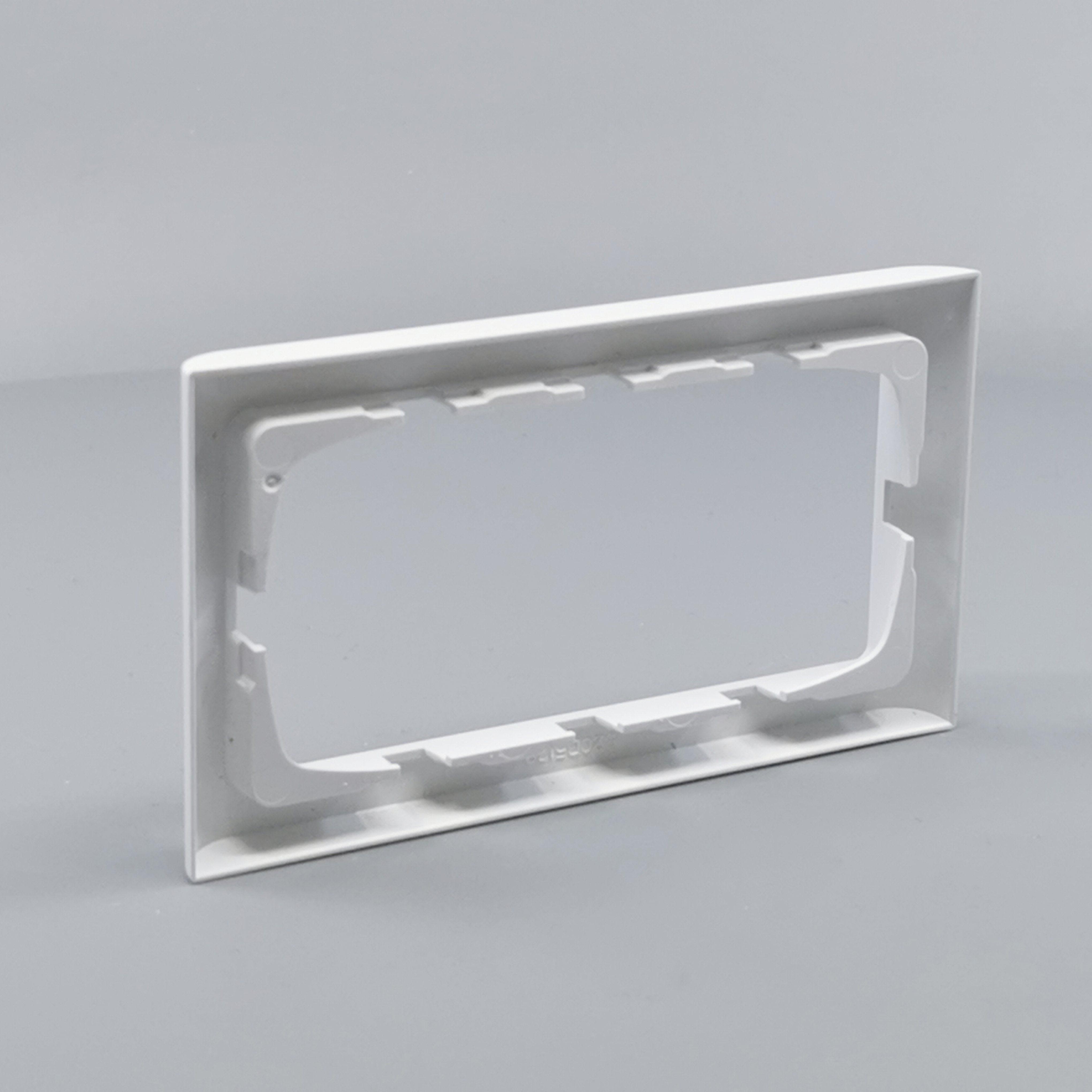 LK Fuga ramme Softline 63 2m vandret - hvid