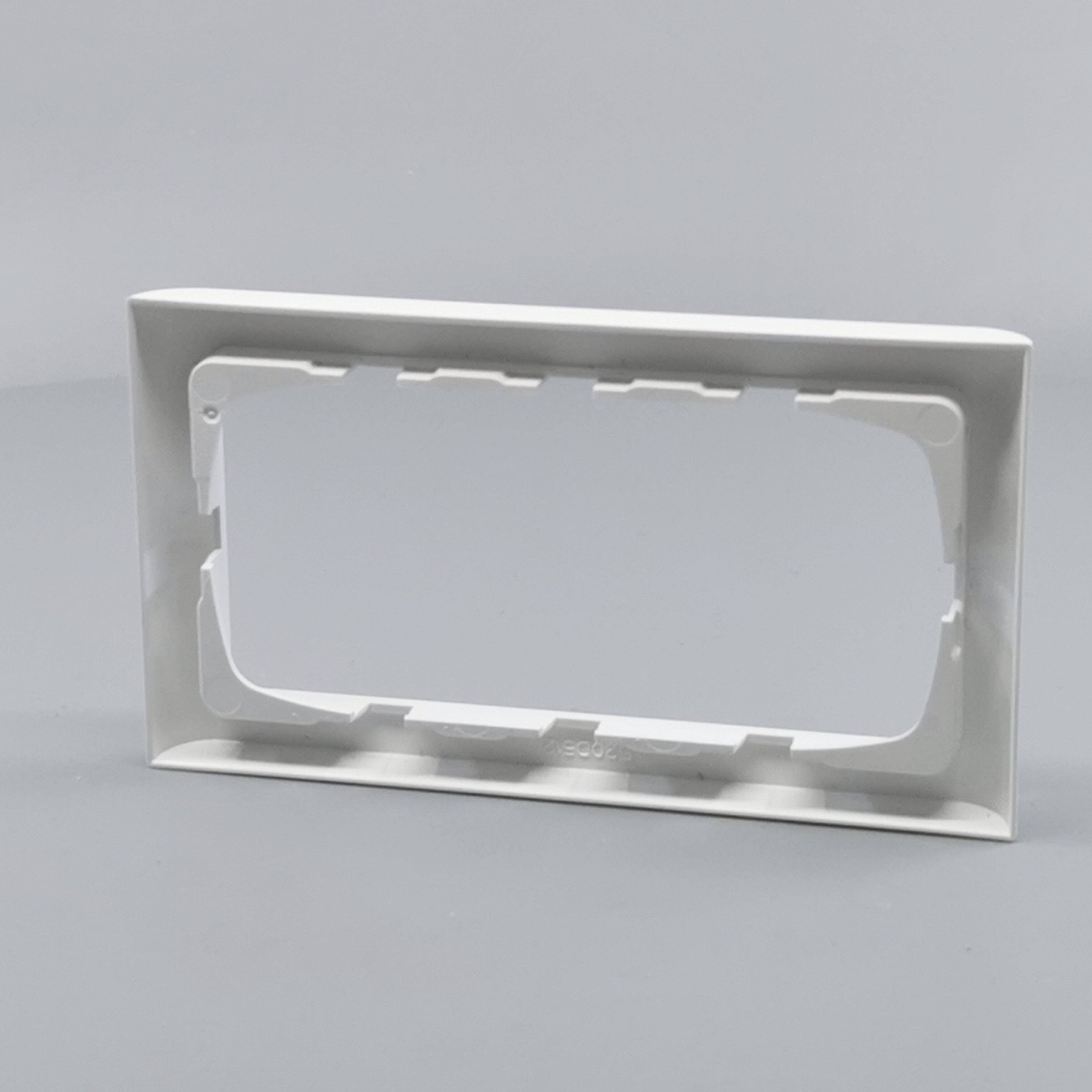 LK Fuga ramme Softline 63 2m vandret - hvid