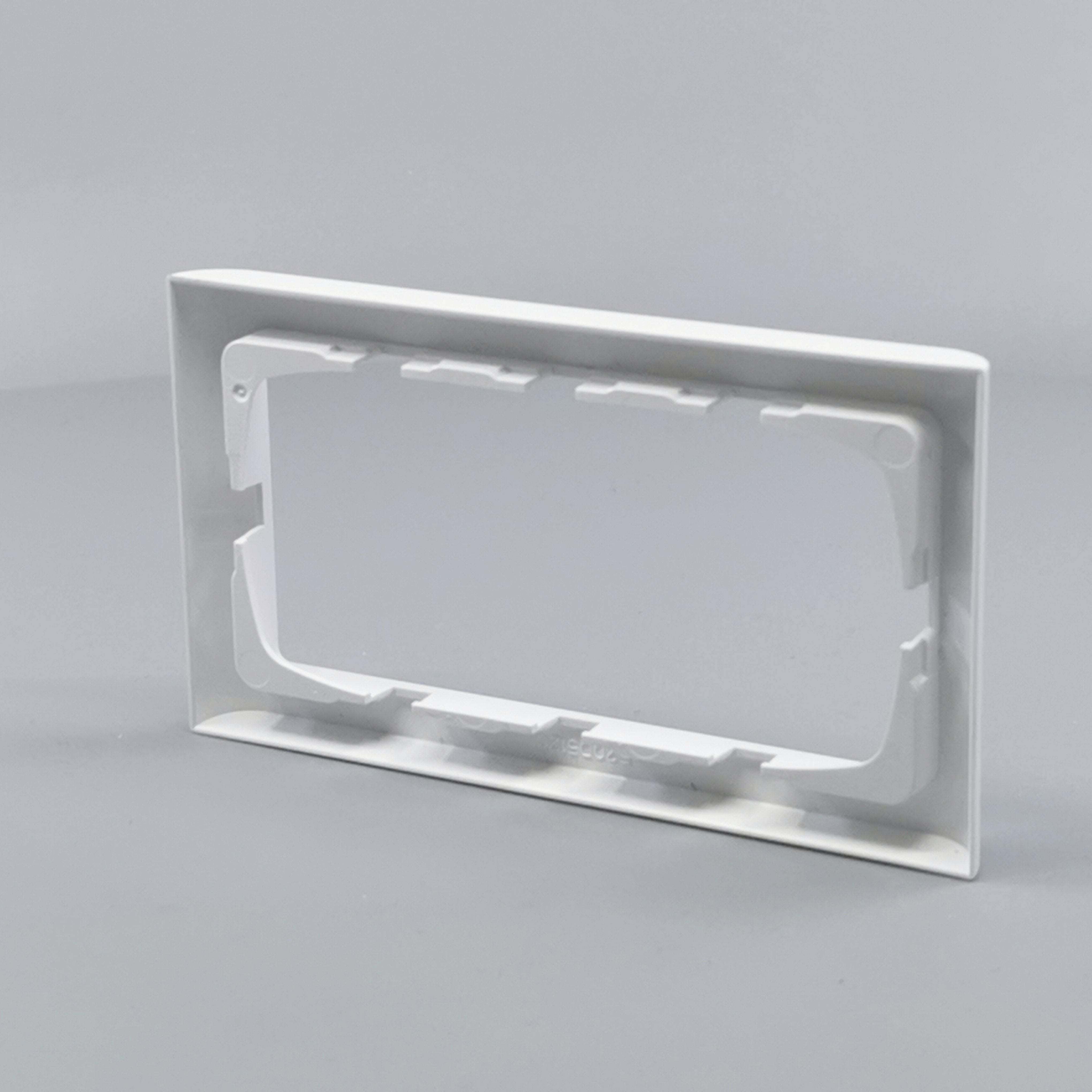 LK Fuga ramme Softline 63 2m vandret - hvid