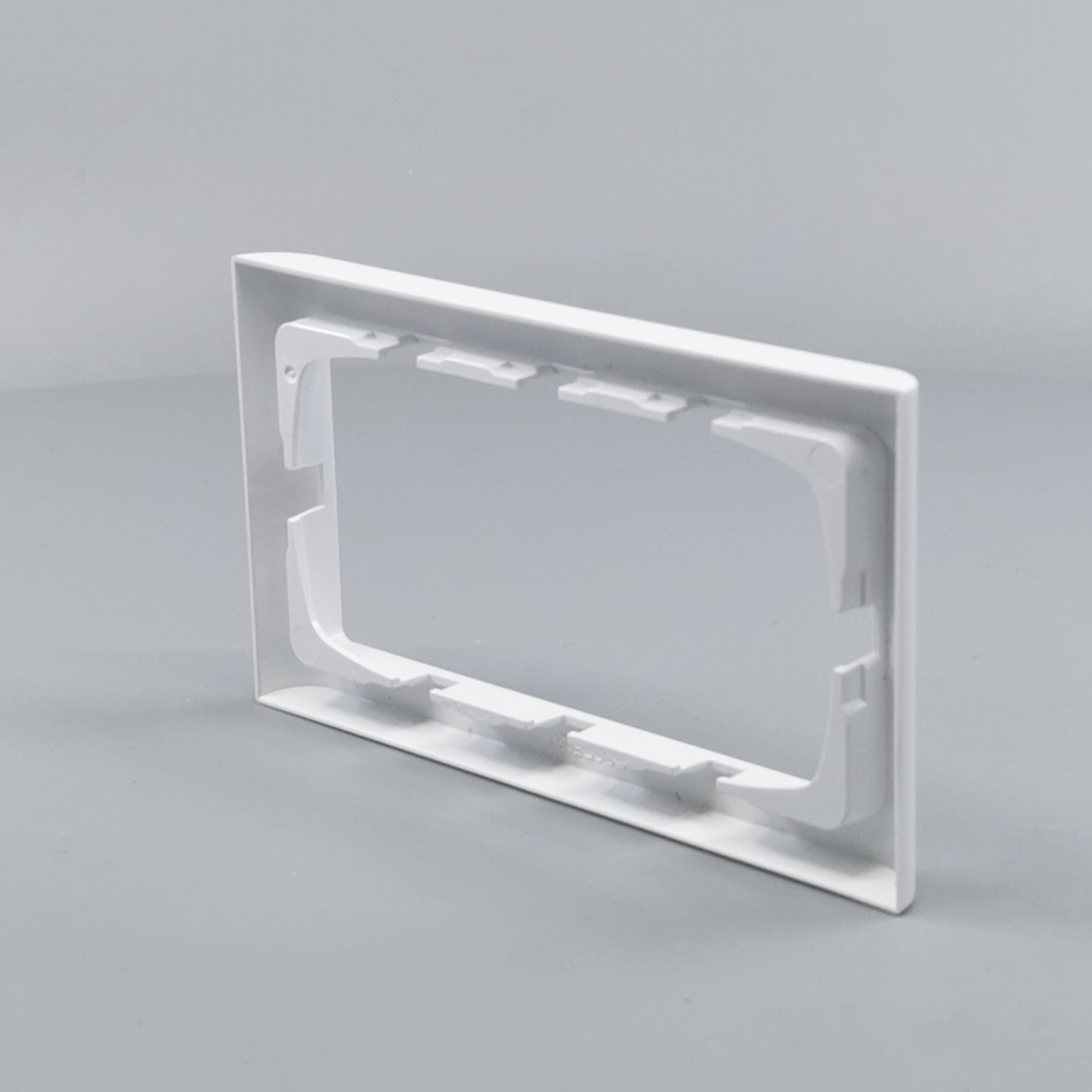 LK Fuga ramme Softline 63 2m vandret - hvid