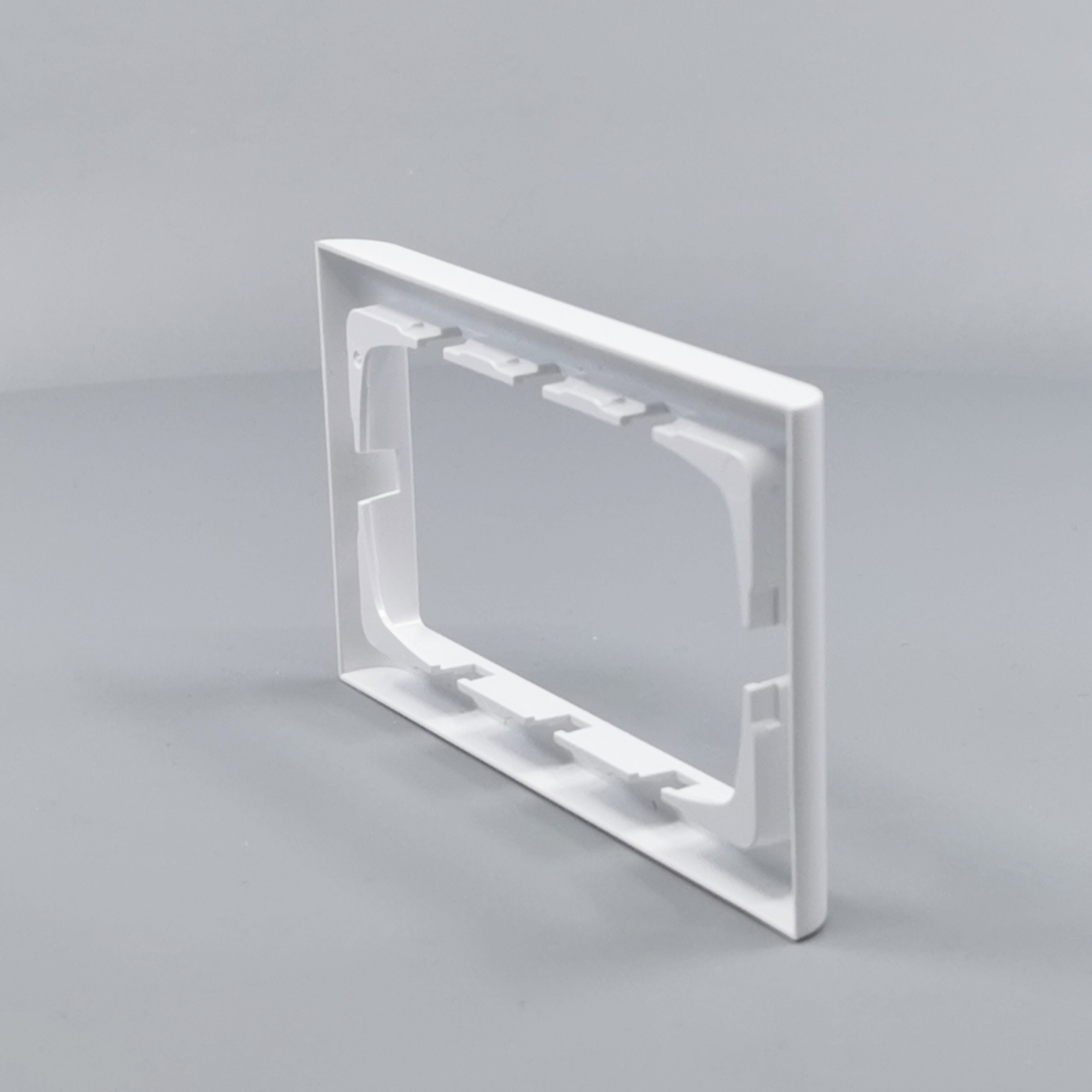 LK Fuga ramme Softline 63 2m vandret - hvid