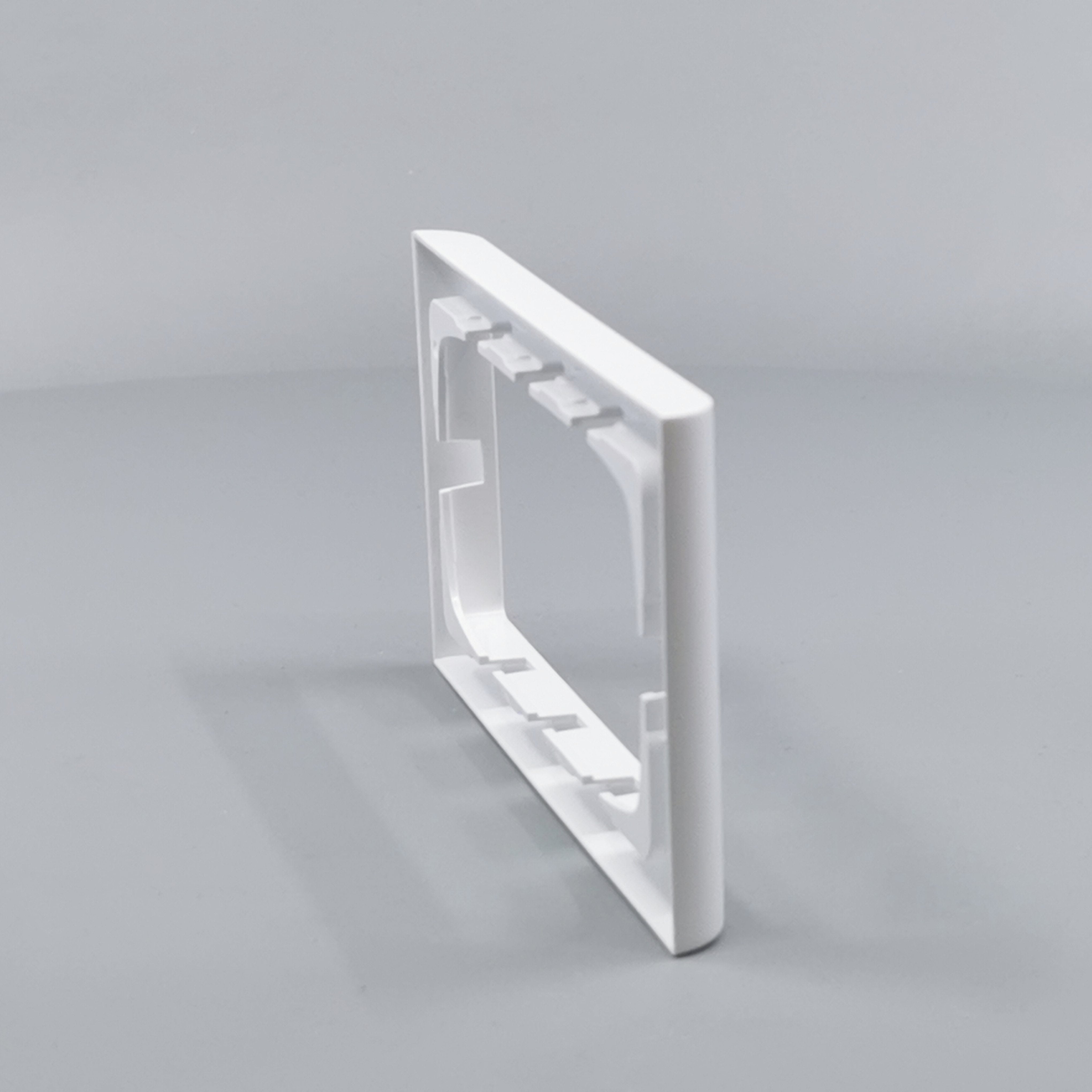 LK Fuga ramme Softline 63 2m vandret - hvid