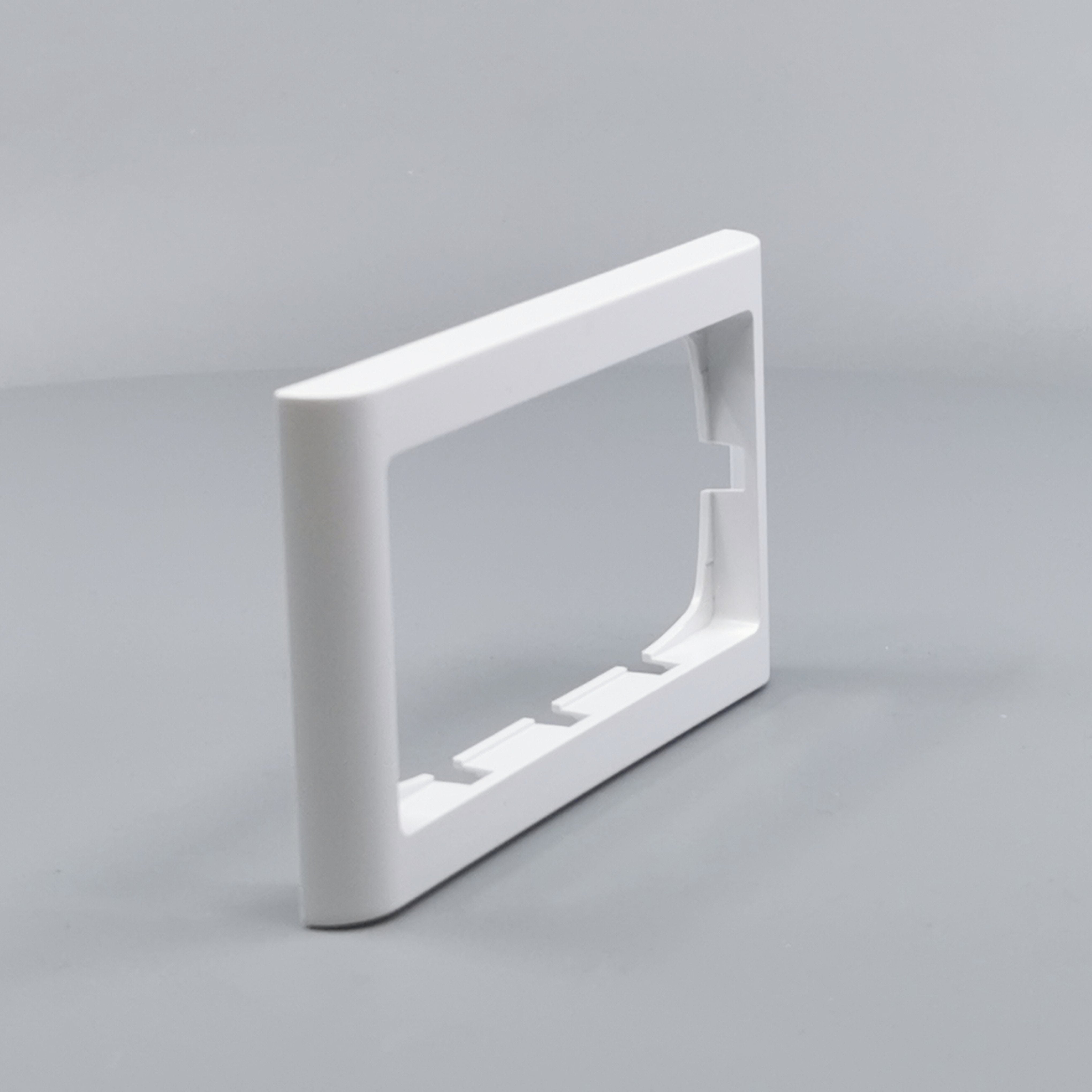 LK Fuga ramme Softline 63 2m vandret - hvid