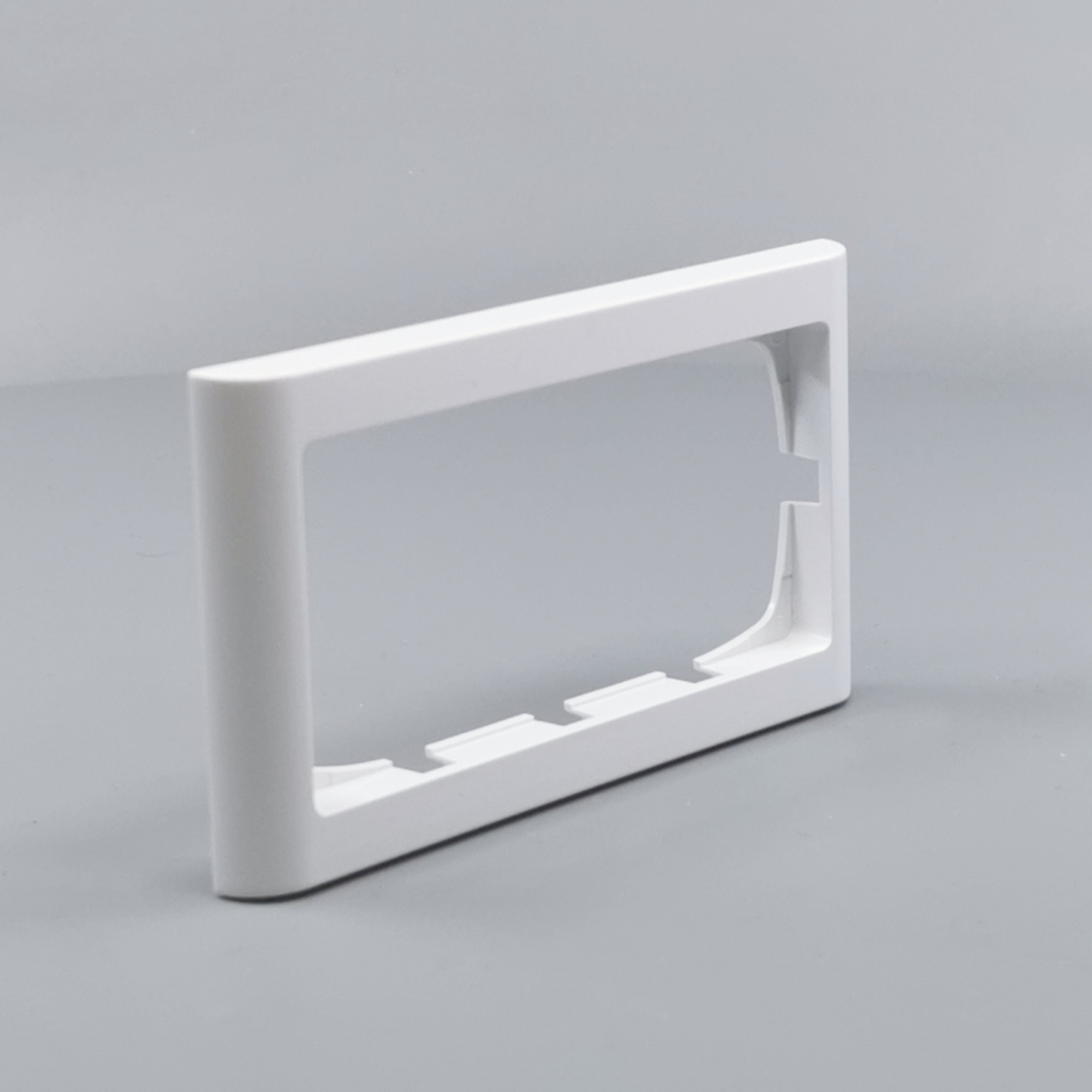 LK Fuga ramme Softline 63 2m vandret - hvid