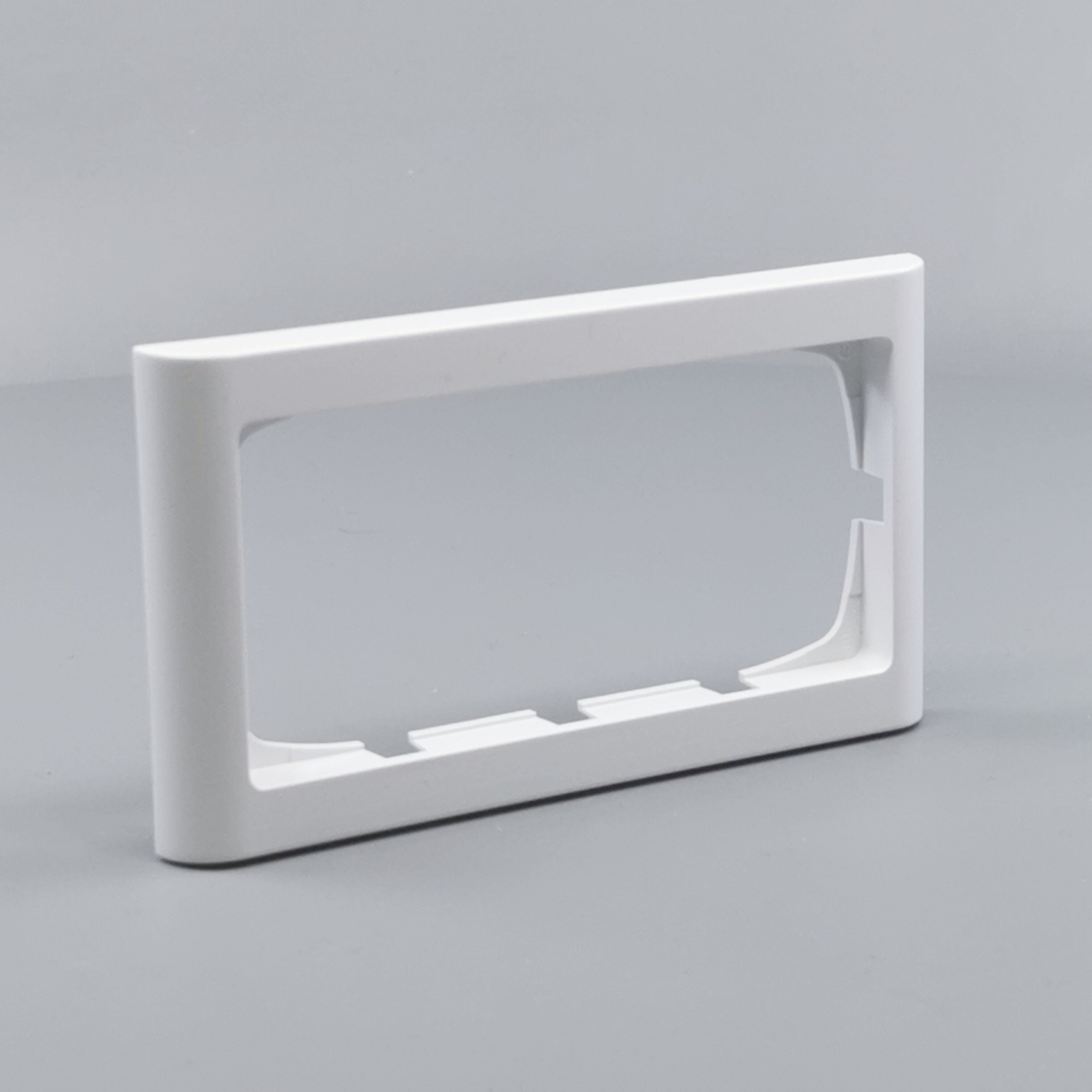 LK Fuga ramme Softline 63 2m vandret - hvid