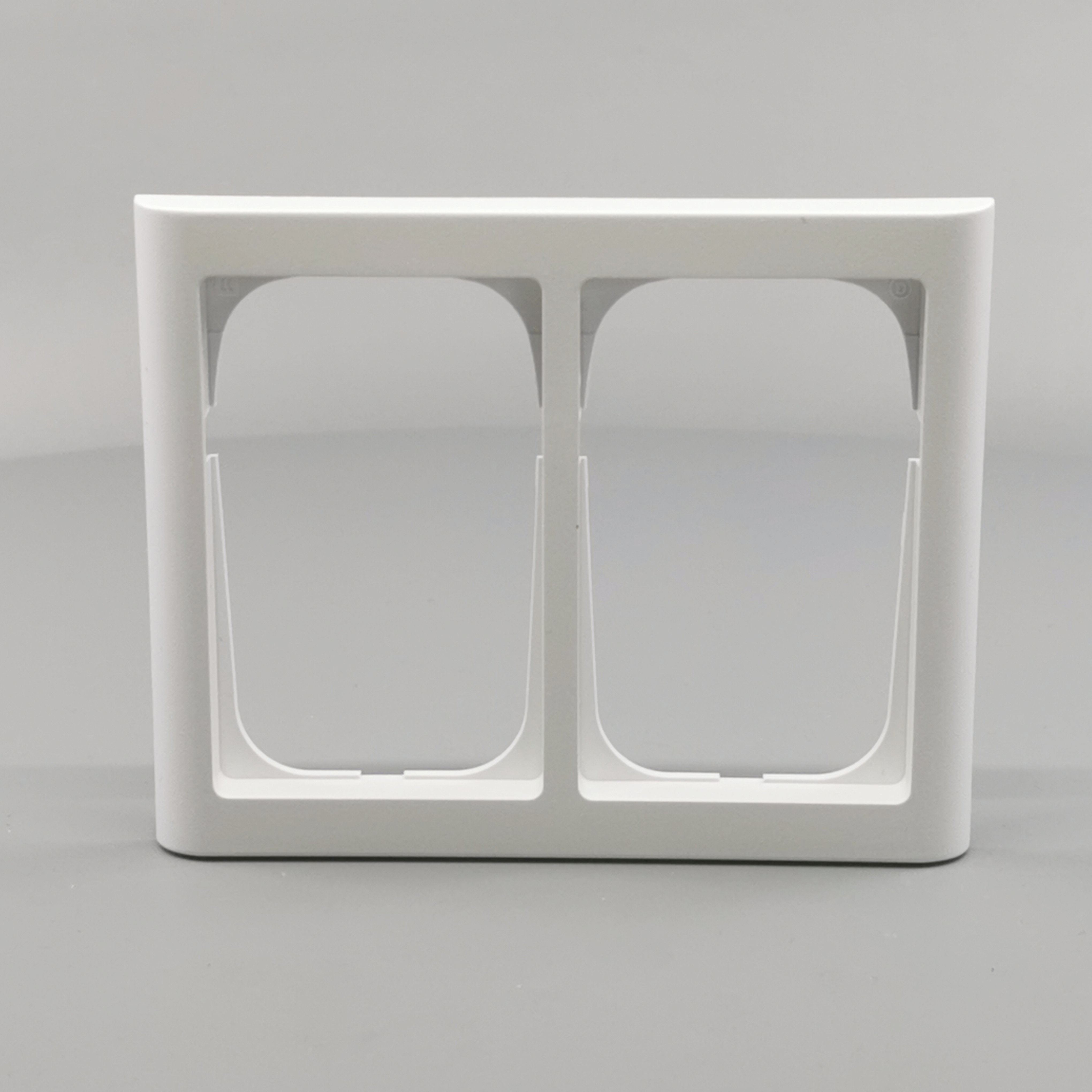 LK Fuga ramme Softline 63 2x1½m - hvid