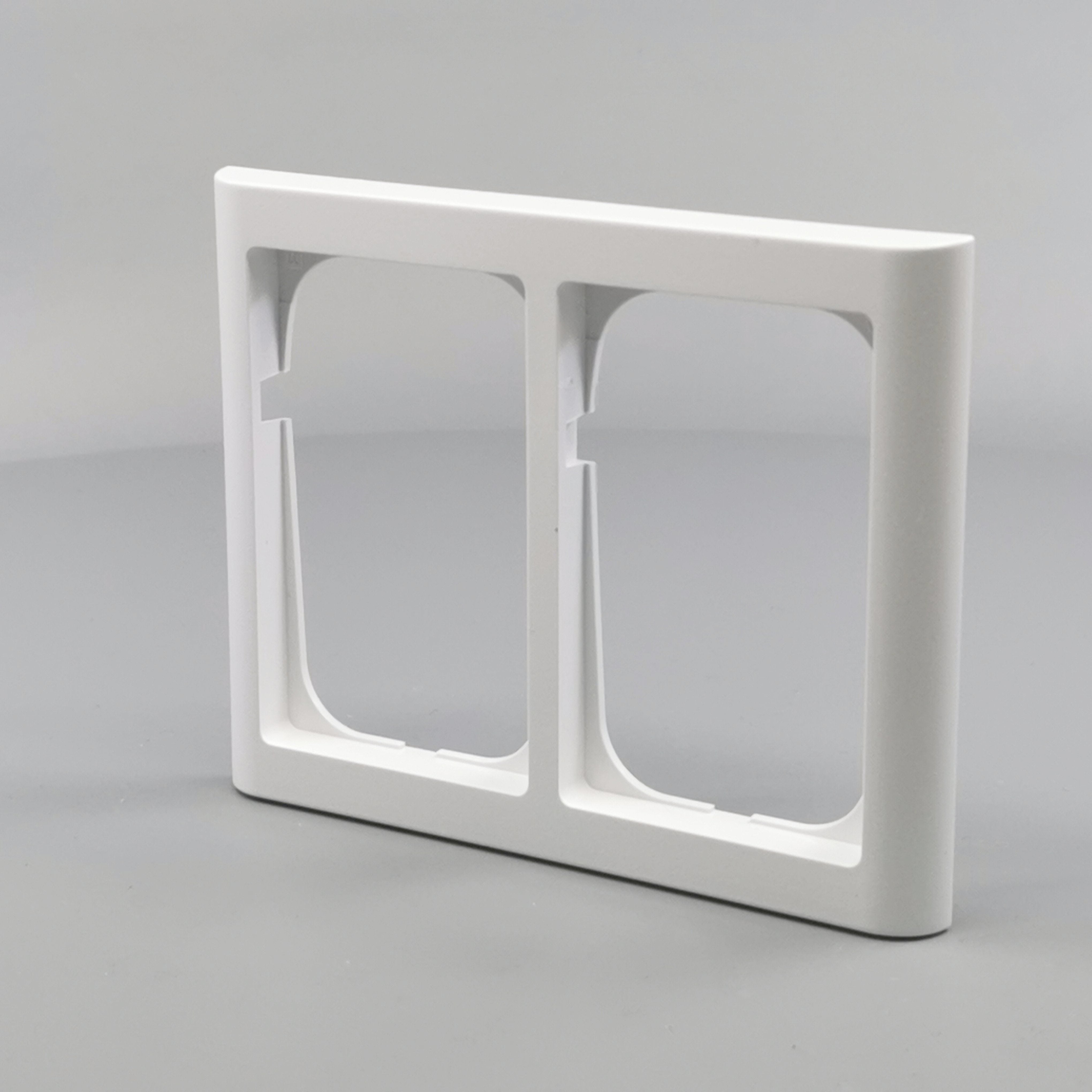 LK Fuga ramme Softline 63 2x1½m - hvid