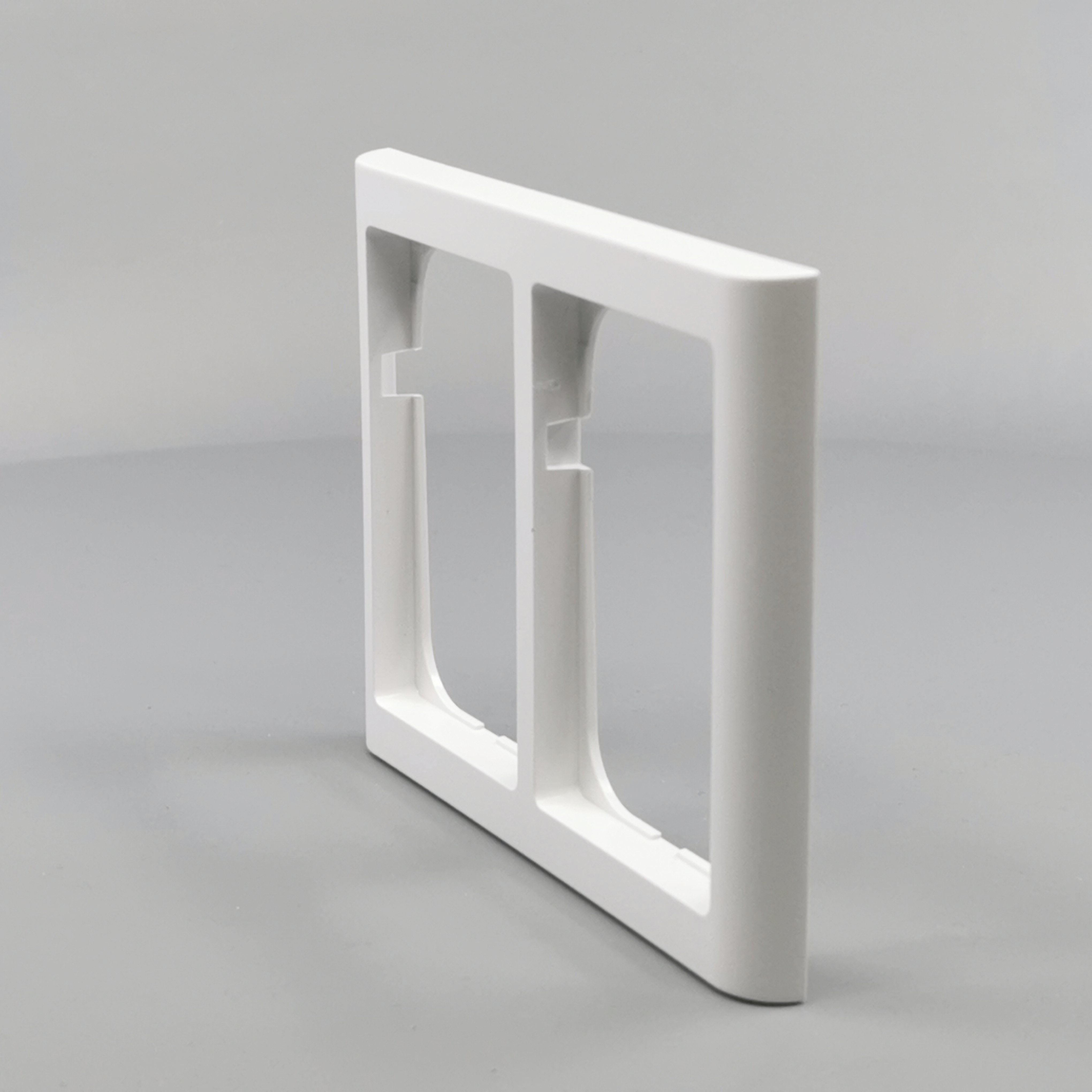 LK Fuga ramme Softline 63 2x1½m - hvid