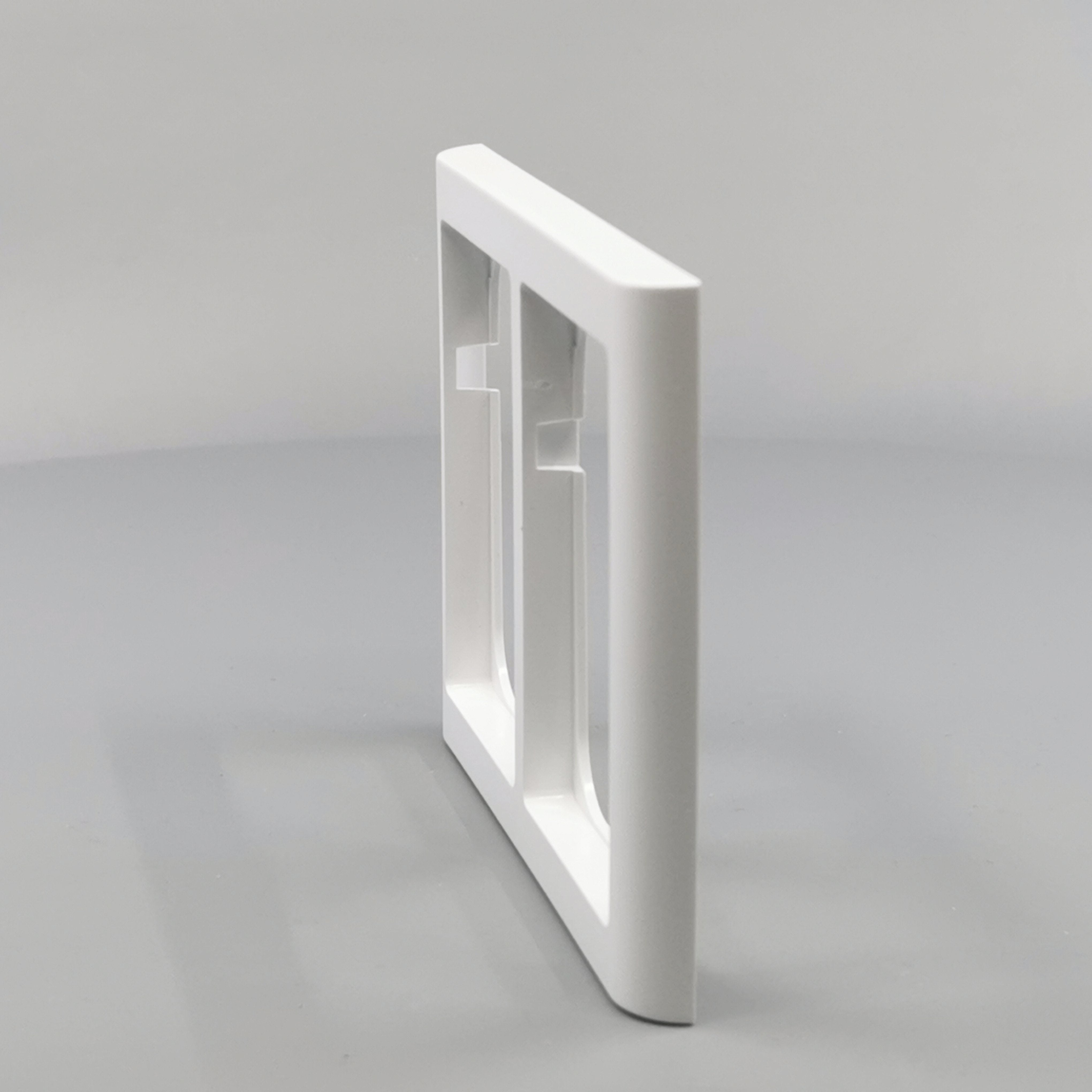 LK Fuga ramme Softline 63 2x1½m - hvid