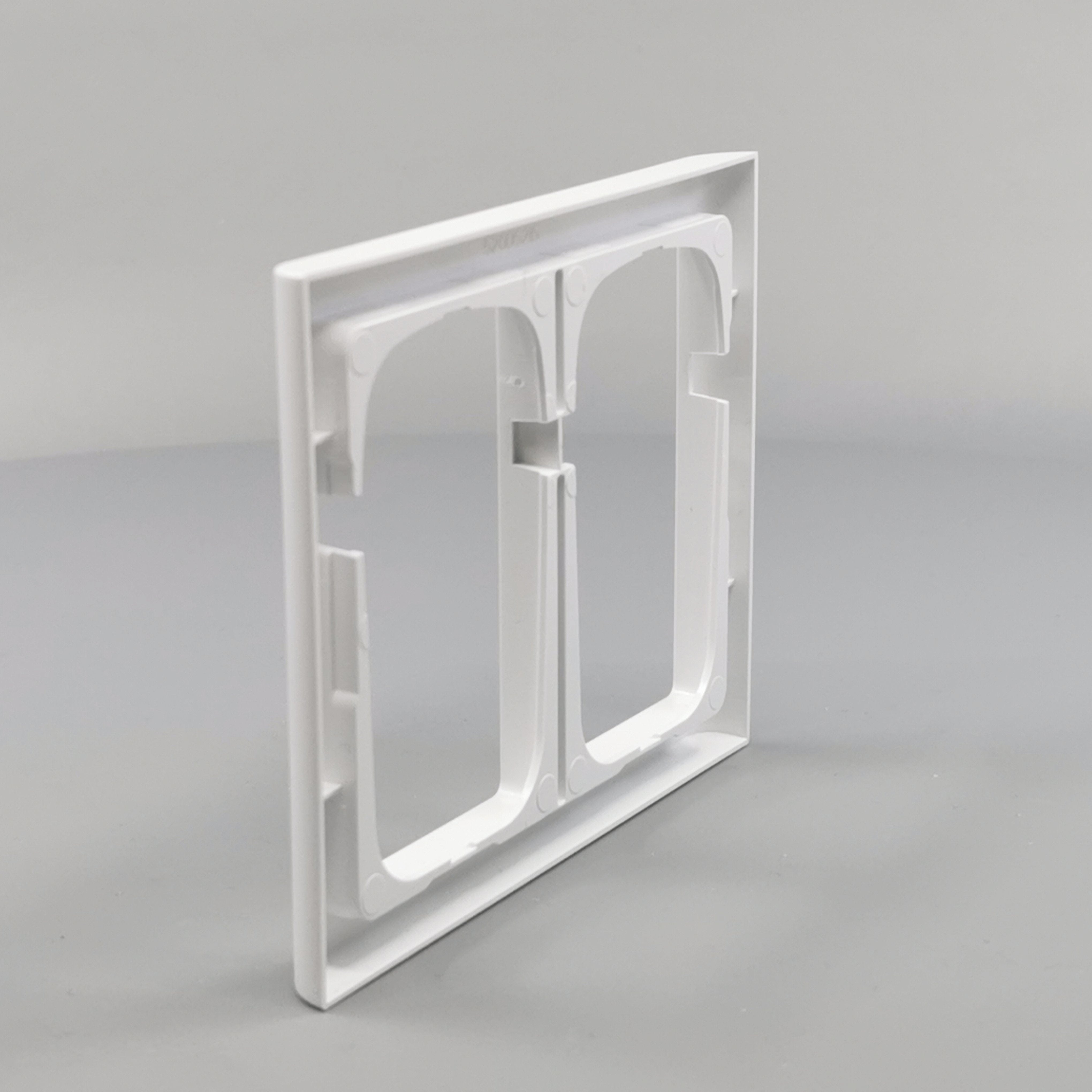 LK Fuga ramme Softline 63 2x1½m - hvid