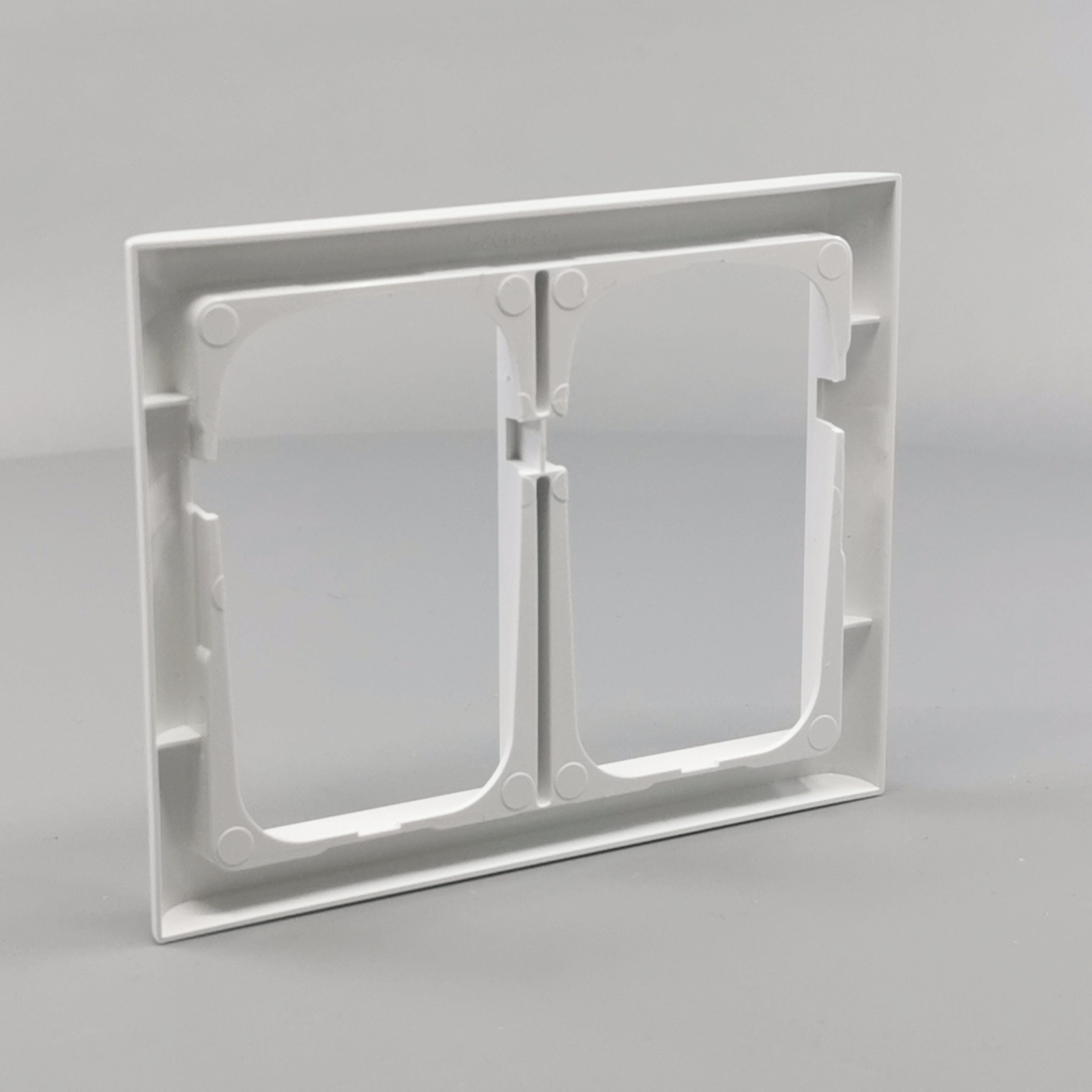 LK Fuga ramme Softline 63 2x1½m - hvid