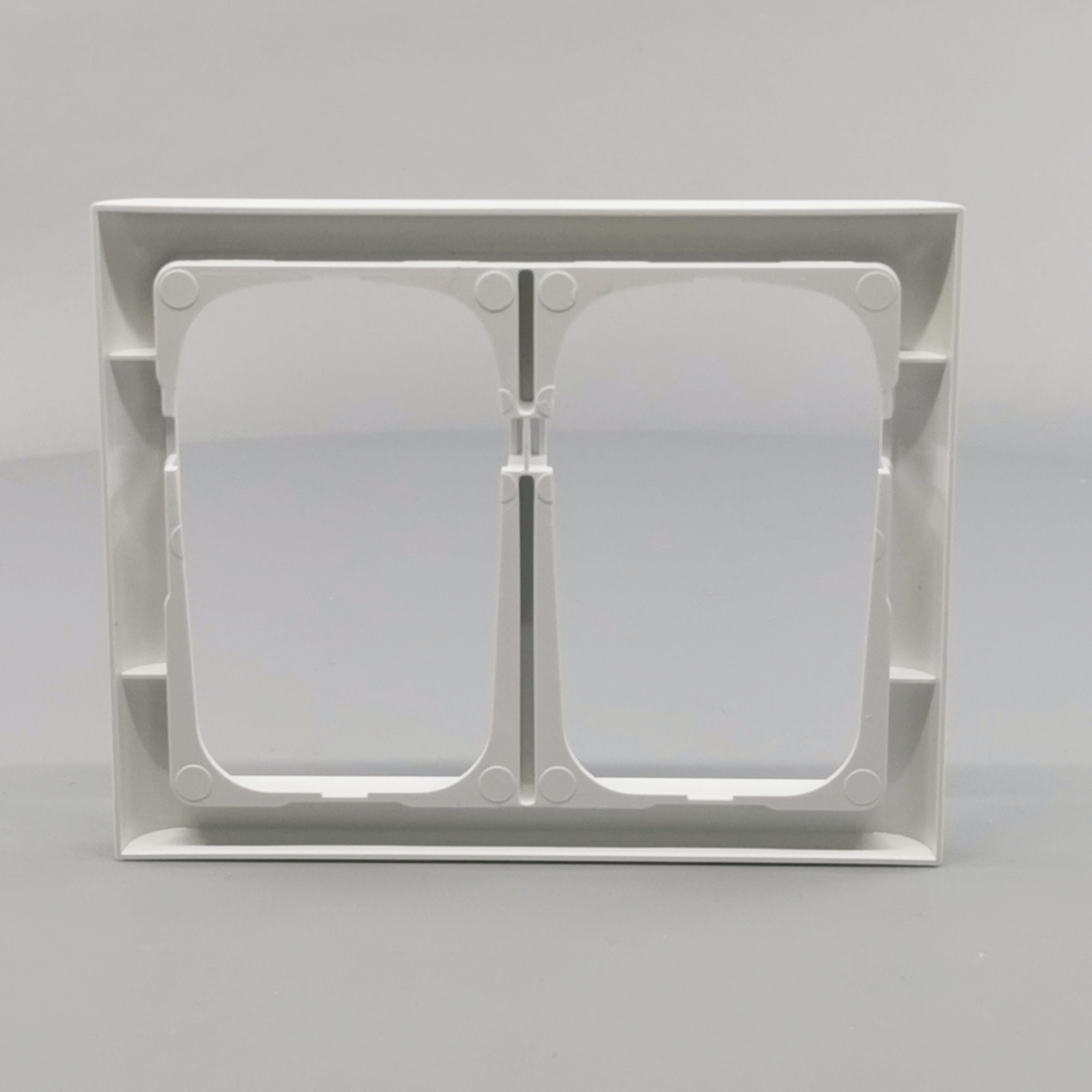 LK Fuga ramme Softline 63 2x1½m - hvid