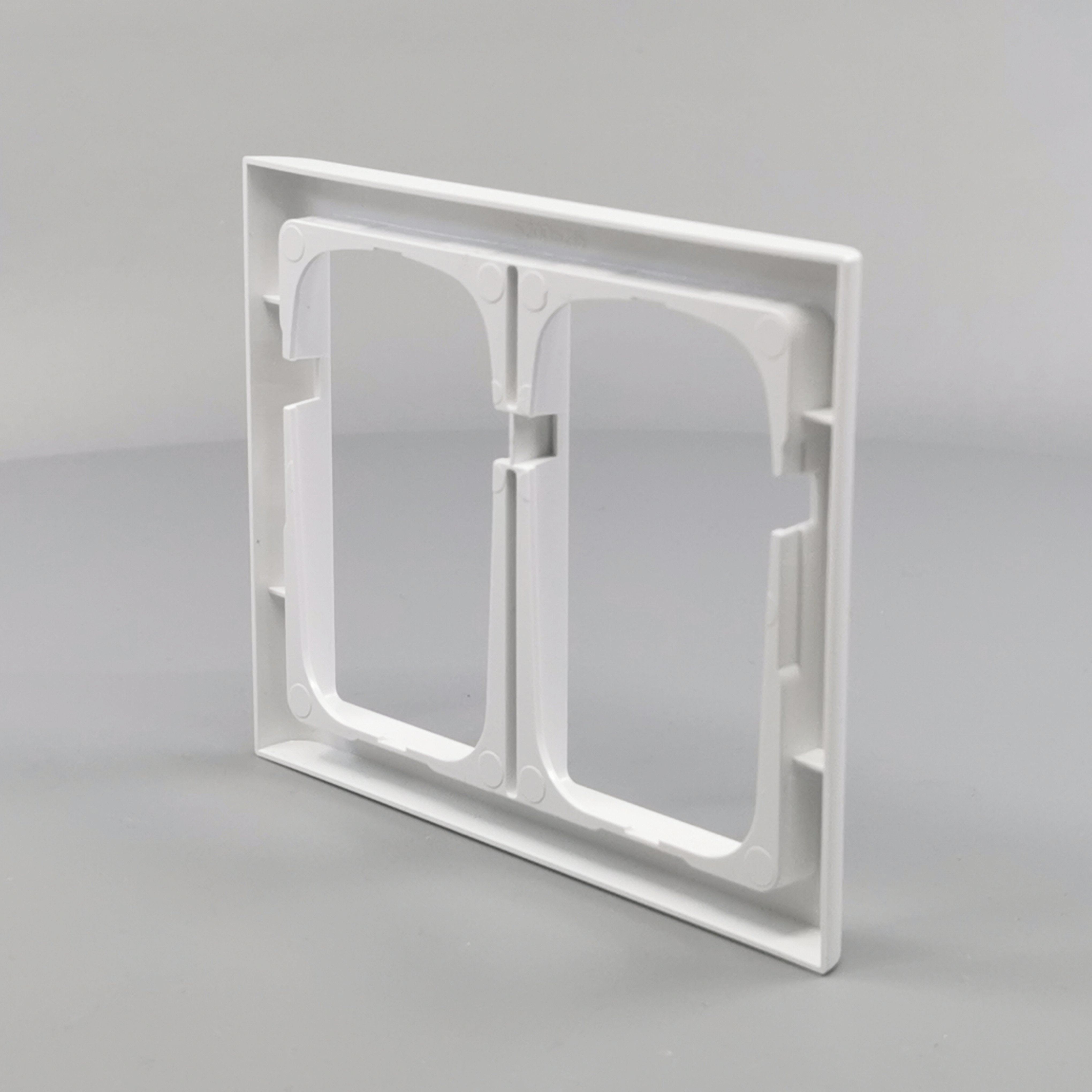 LK Fuga ramme Softline 63 2x1½m - hvid