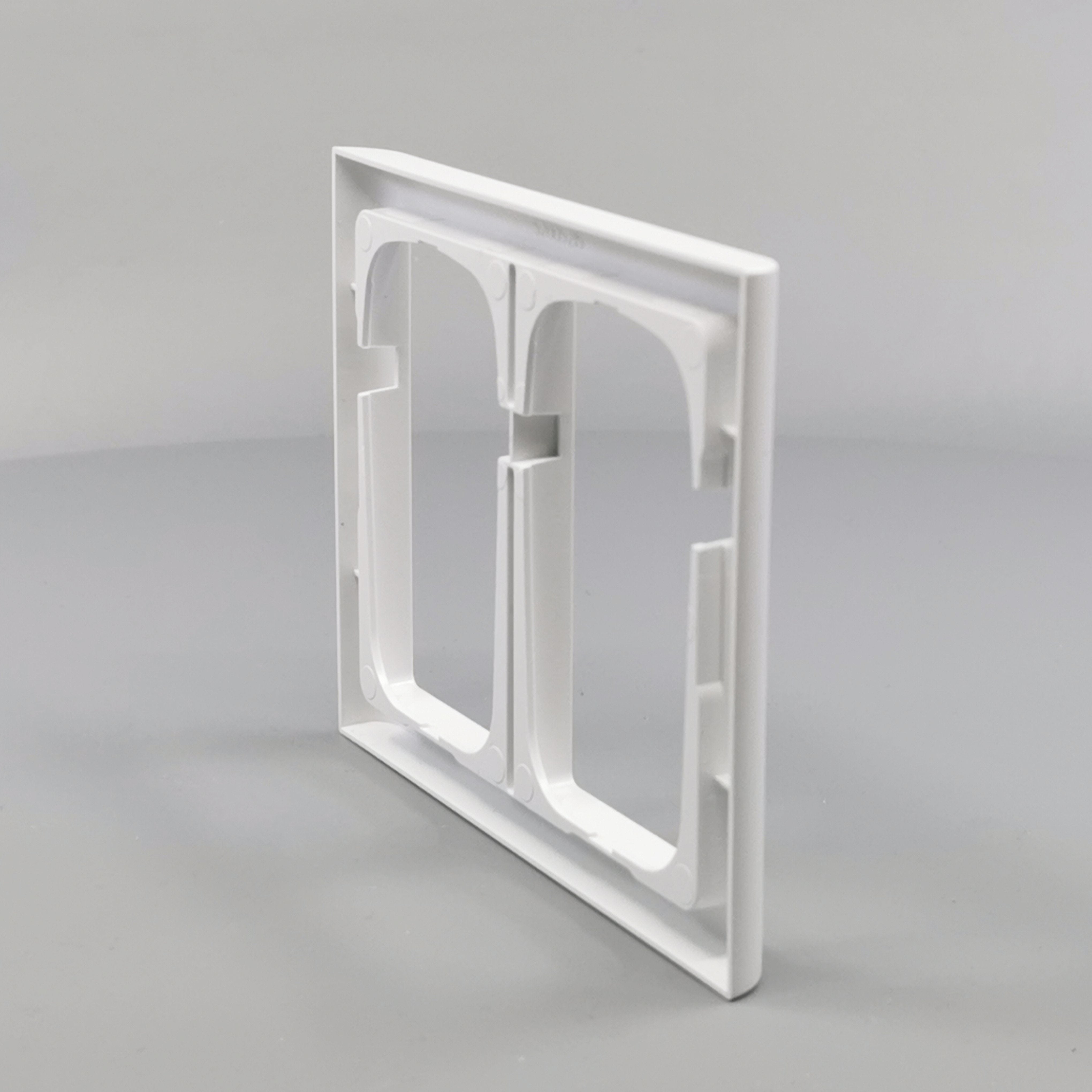 LK Fuga ramme Softline 63 2x1½m - hvid