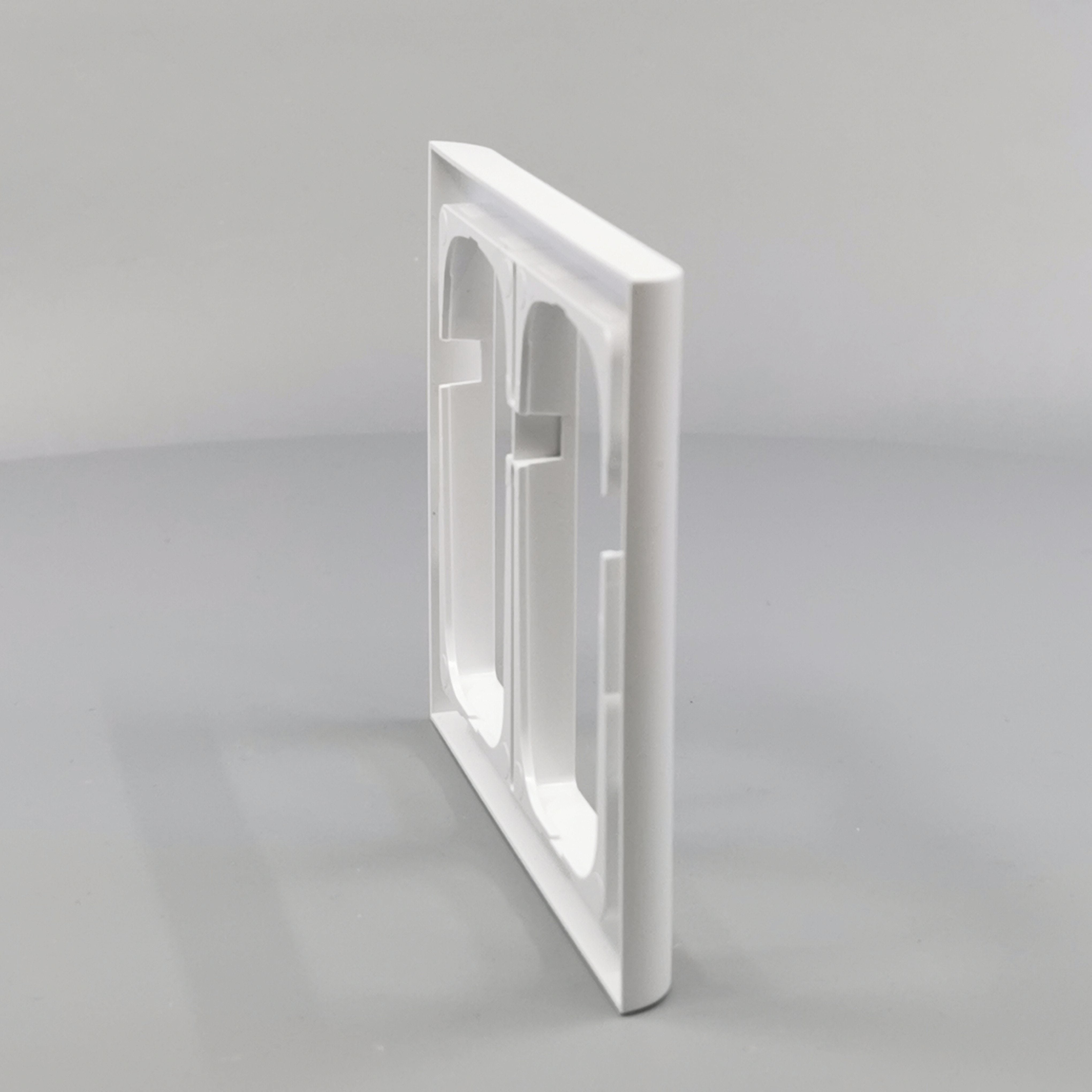 LK Fuga ramme Softline 63 2x1½m - hvid