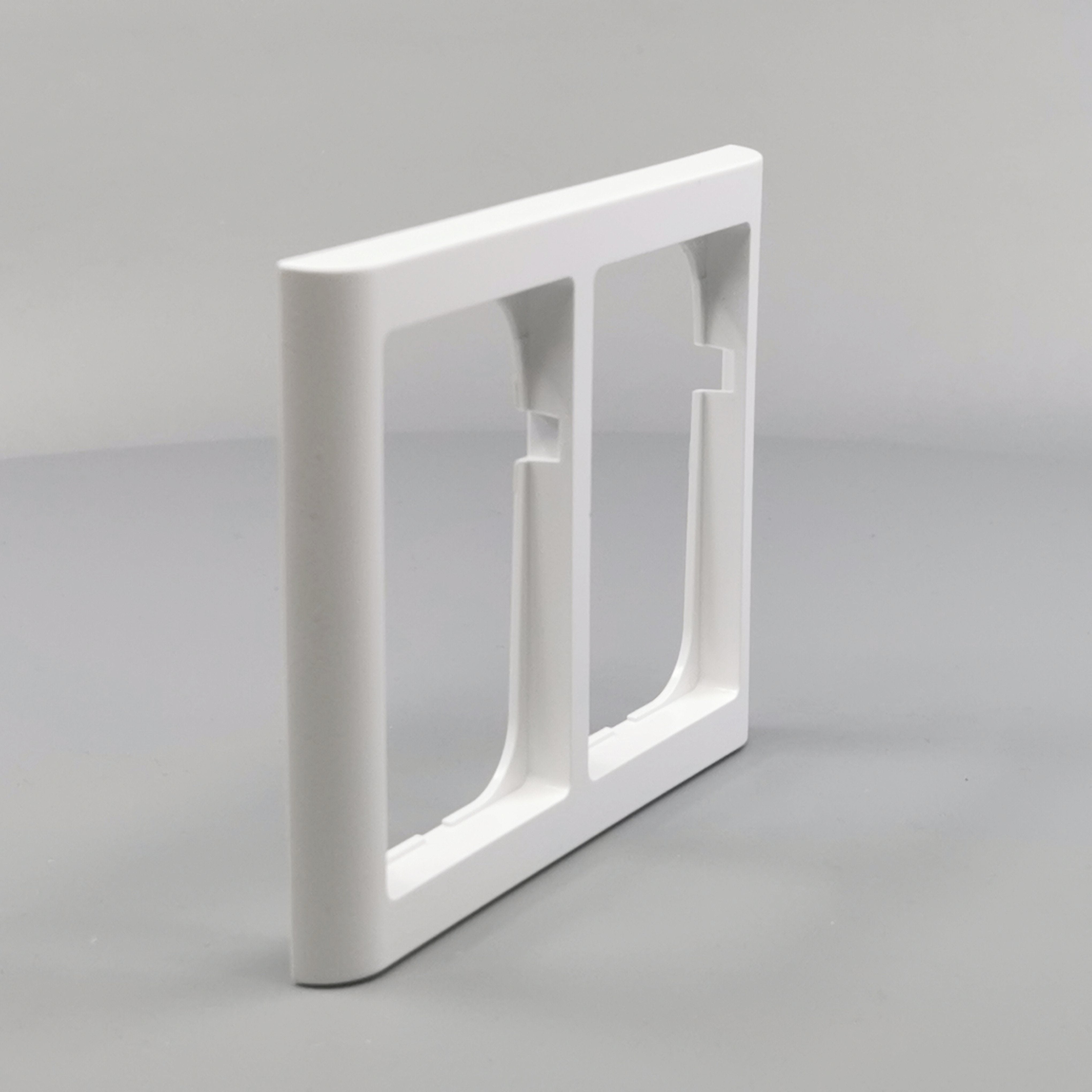 LK Fuga ramme Softline 63 2x1½m - hvid