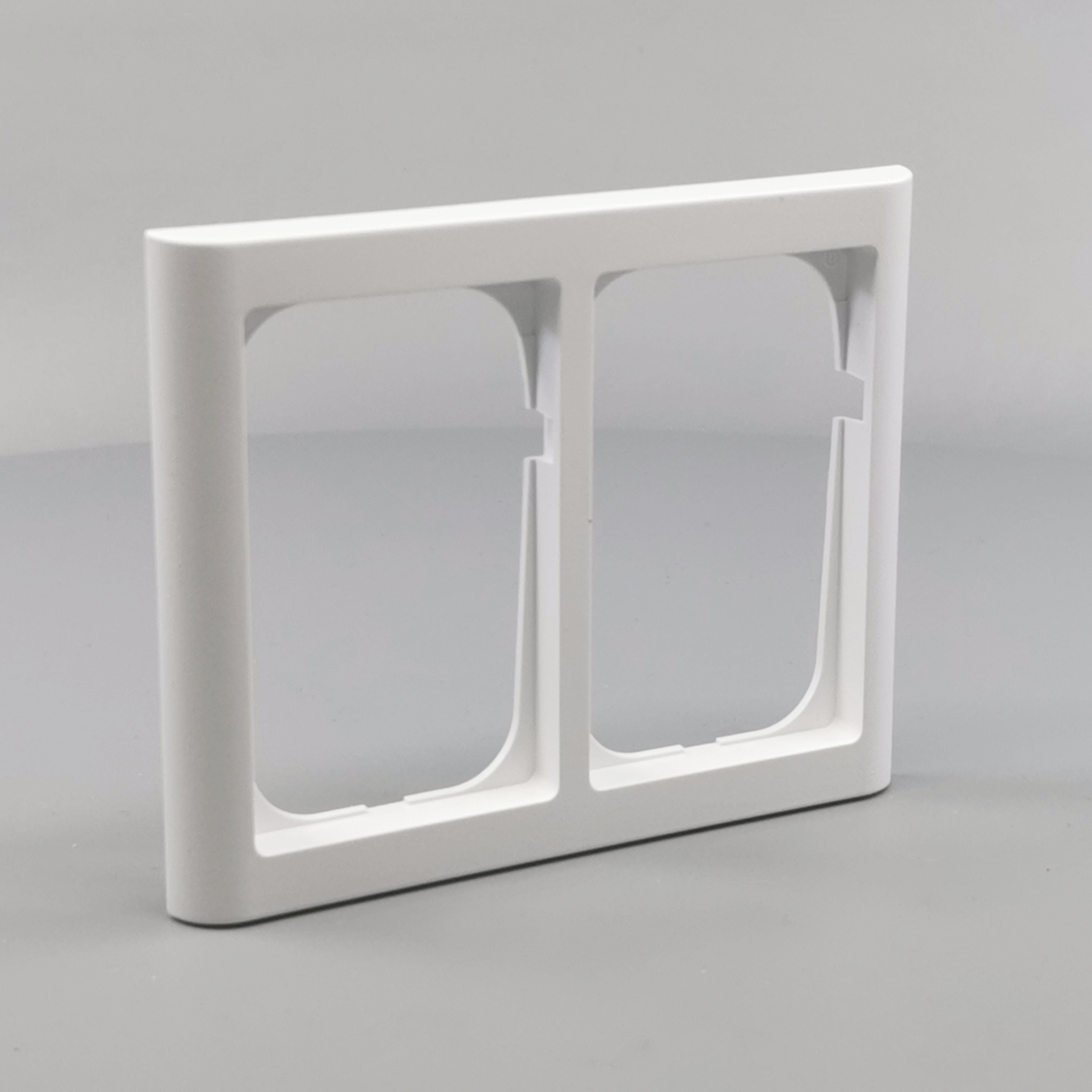 LK Fuga ramme Softline 63 2x1½m - hvid