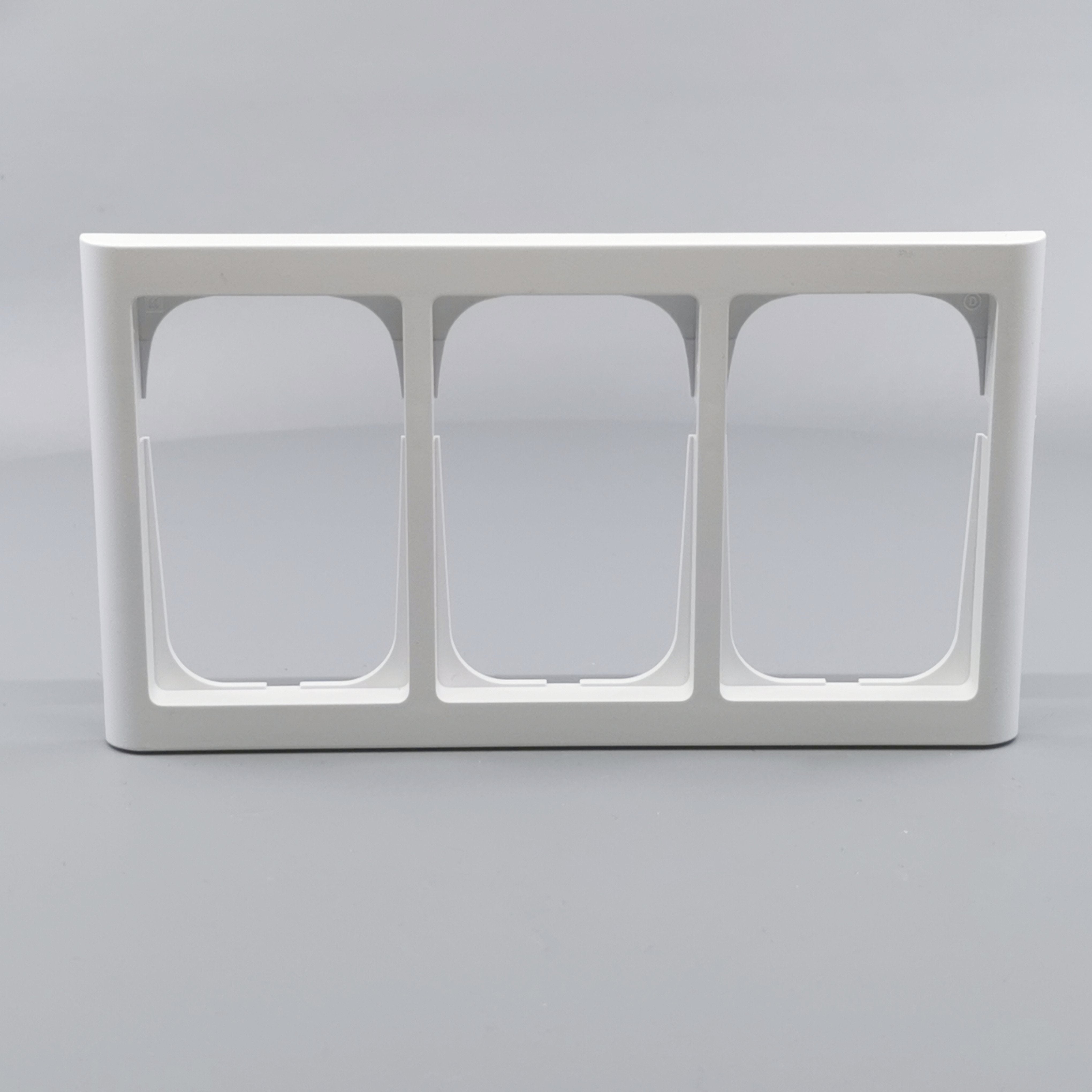 LK Fuga ramme Softline 63 3x1½m - hvid