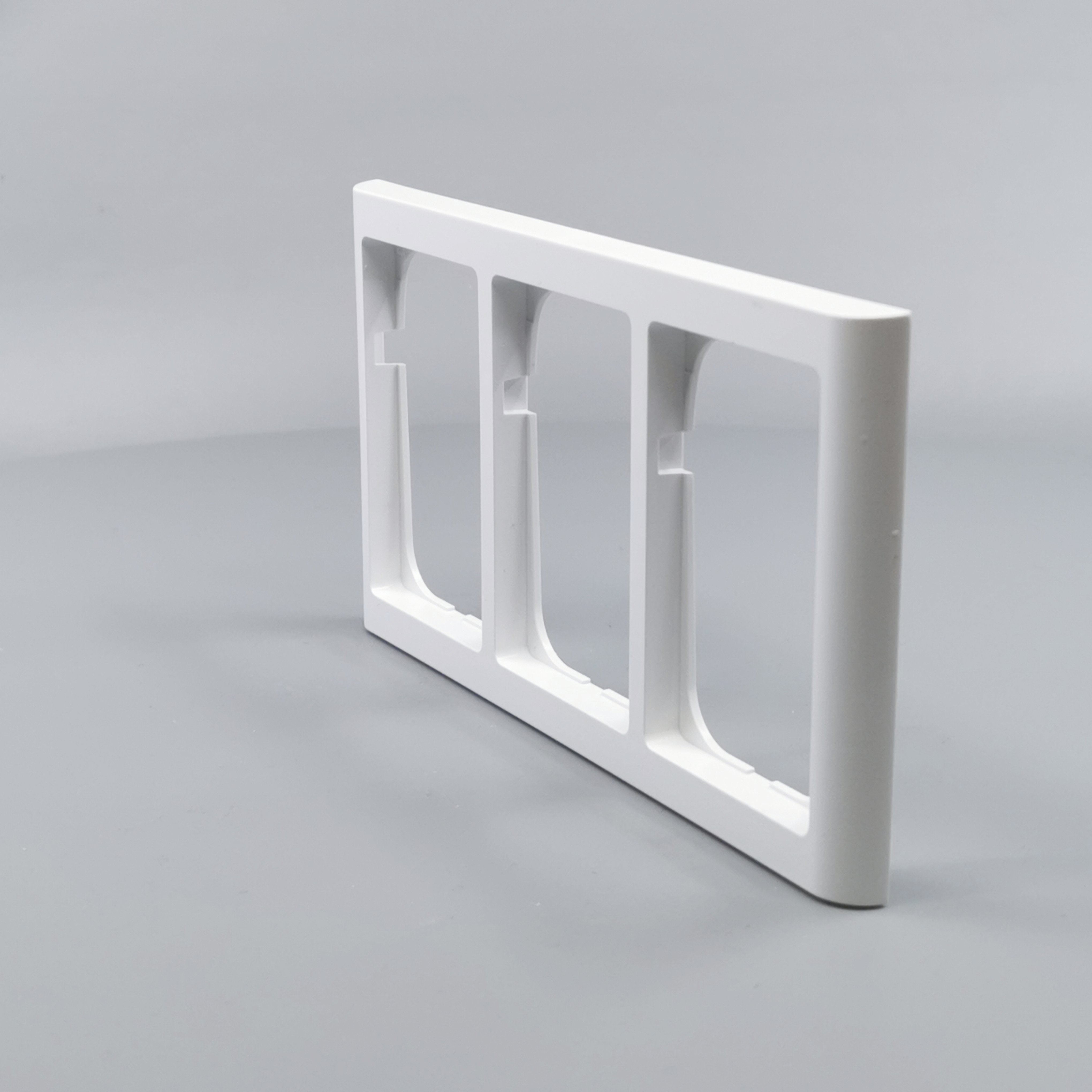 LK Fuga ramme Softline 63 3x1½m - hvid