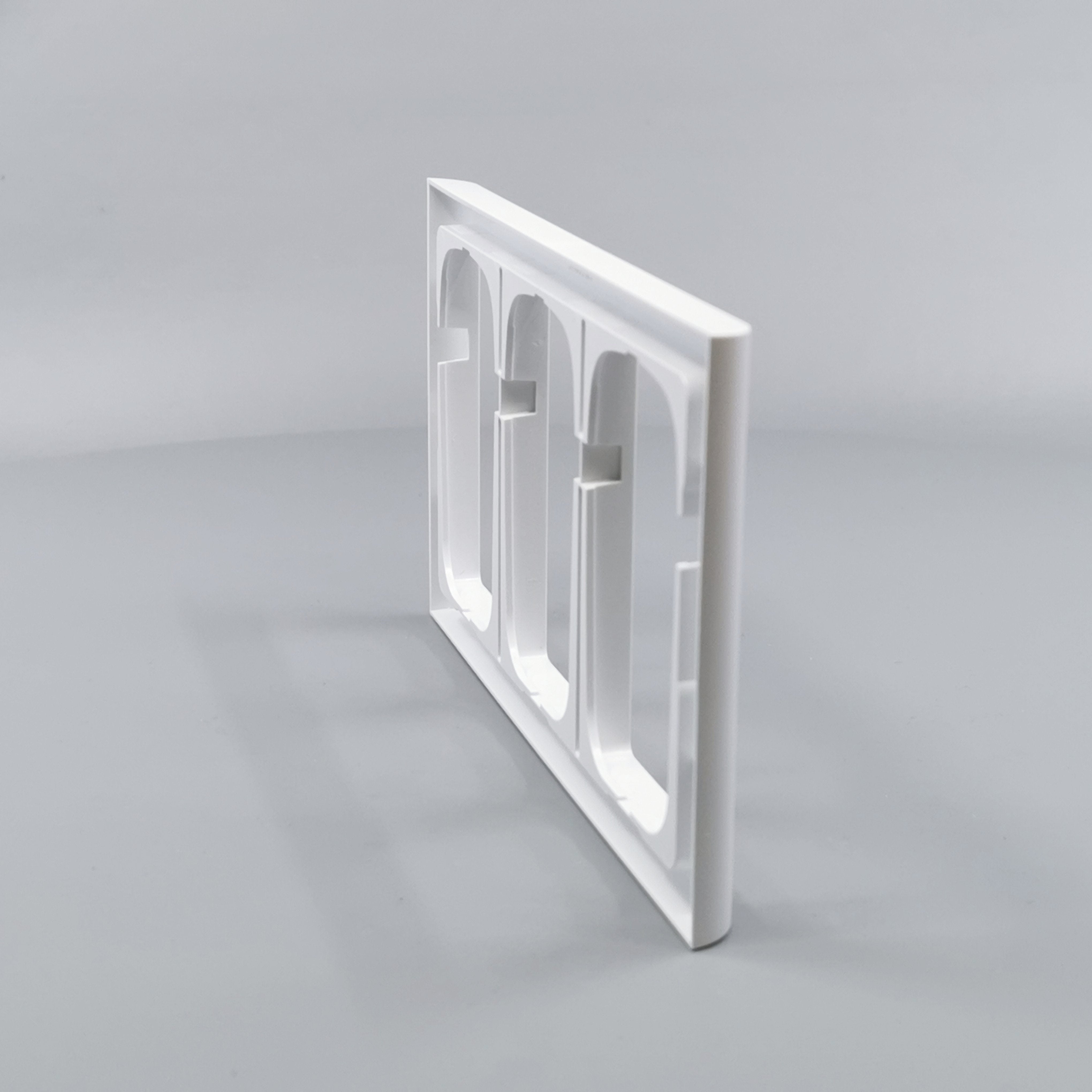 LK Fuga ramme Softline 63 3x1½m - hvid