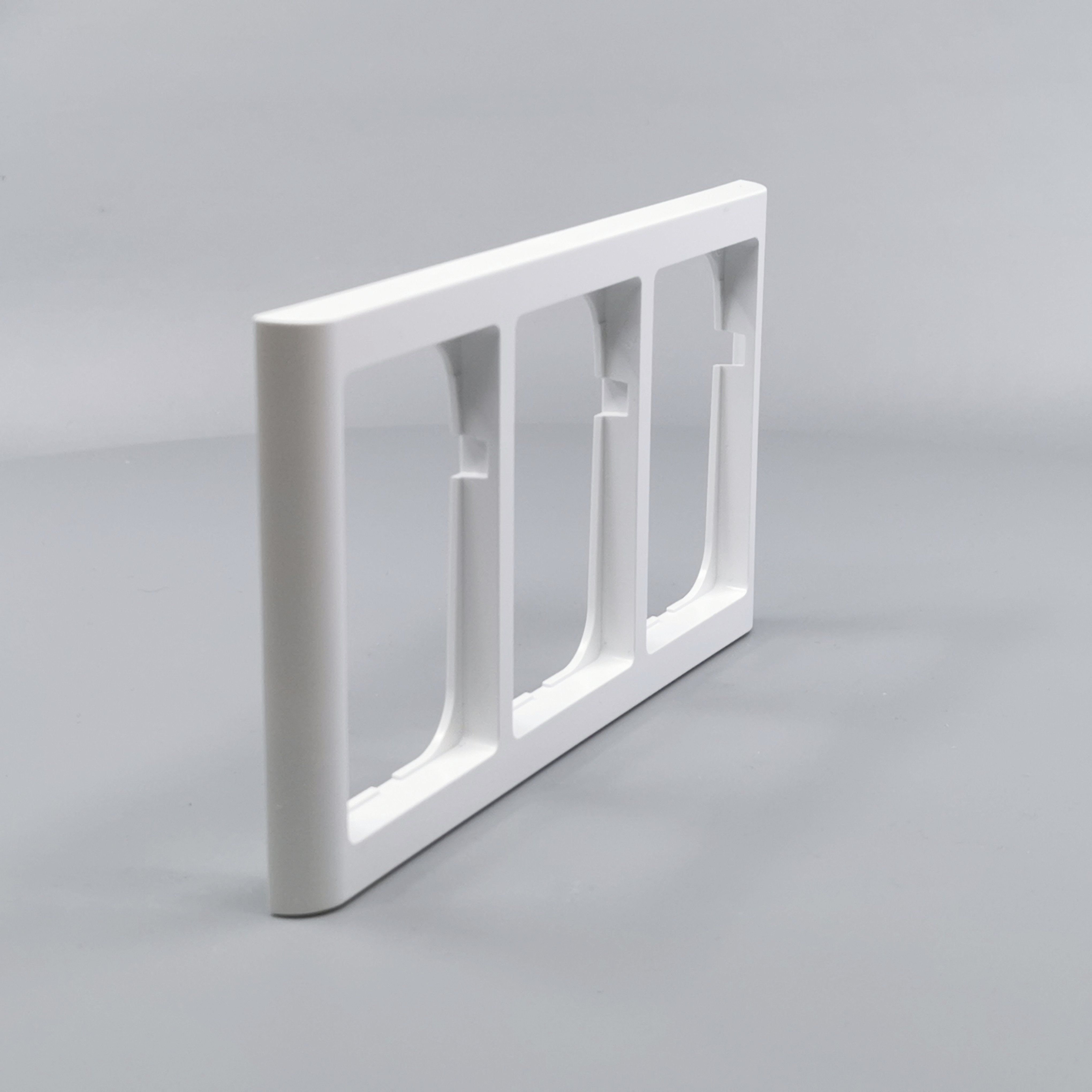 LK Fuga ramme Softline 63 3x1½m - hvid