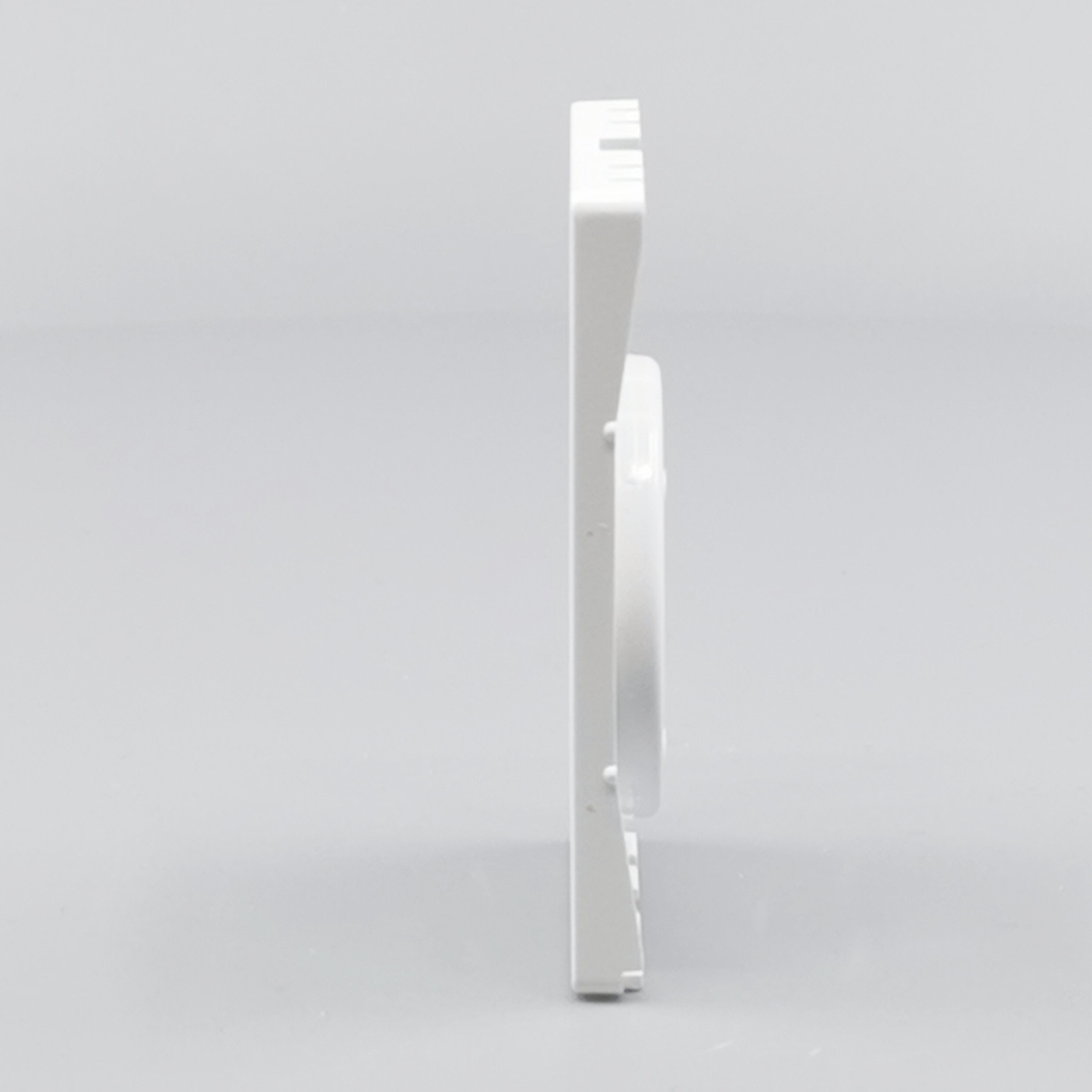 Fuga Afdækning for stikkontakt 1½ modul hvid