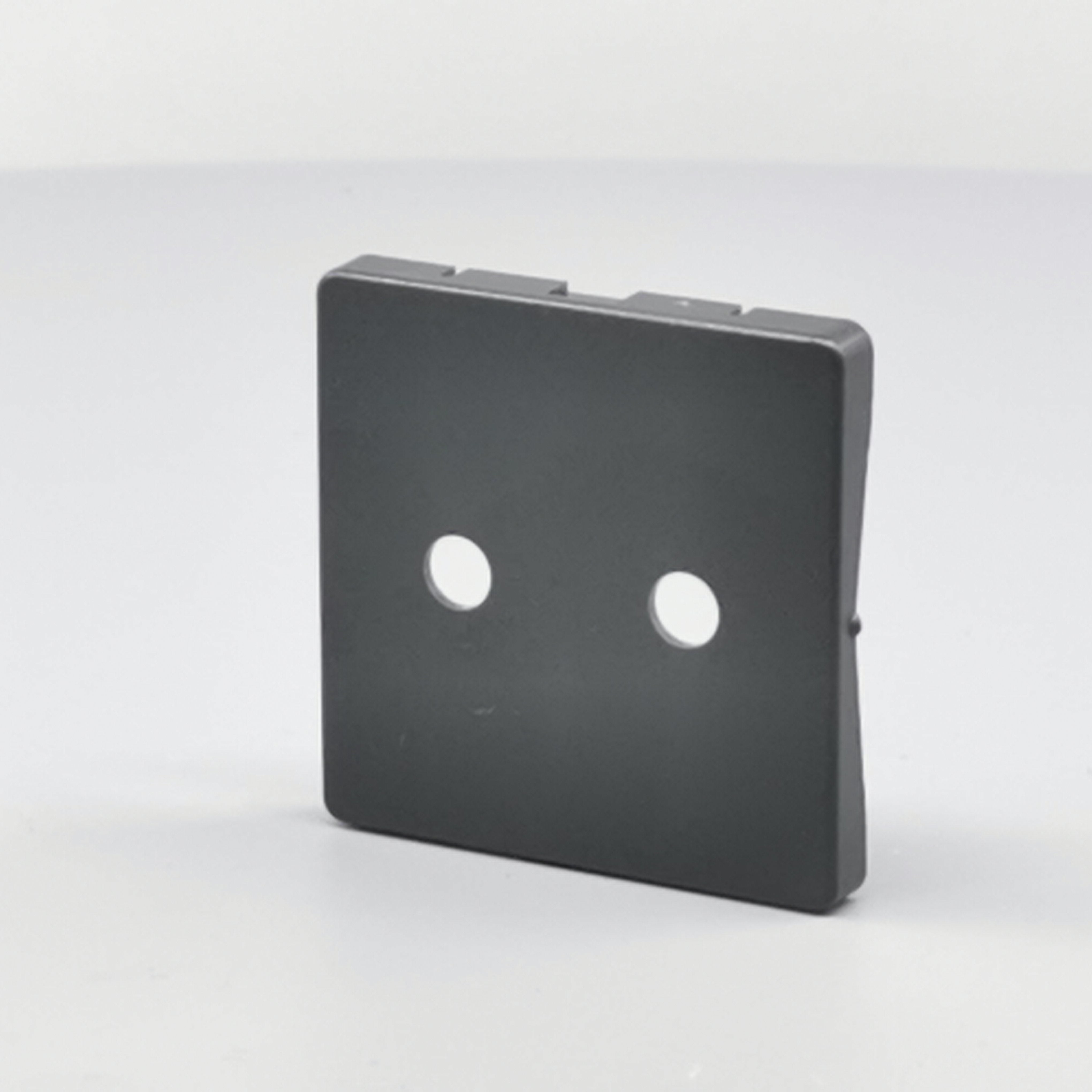 Afdækning for stikkontakt 1 m gl type koksg