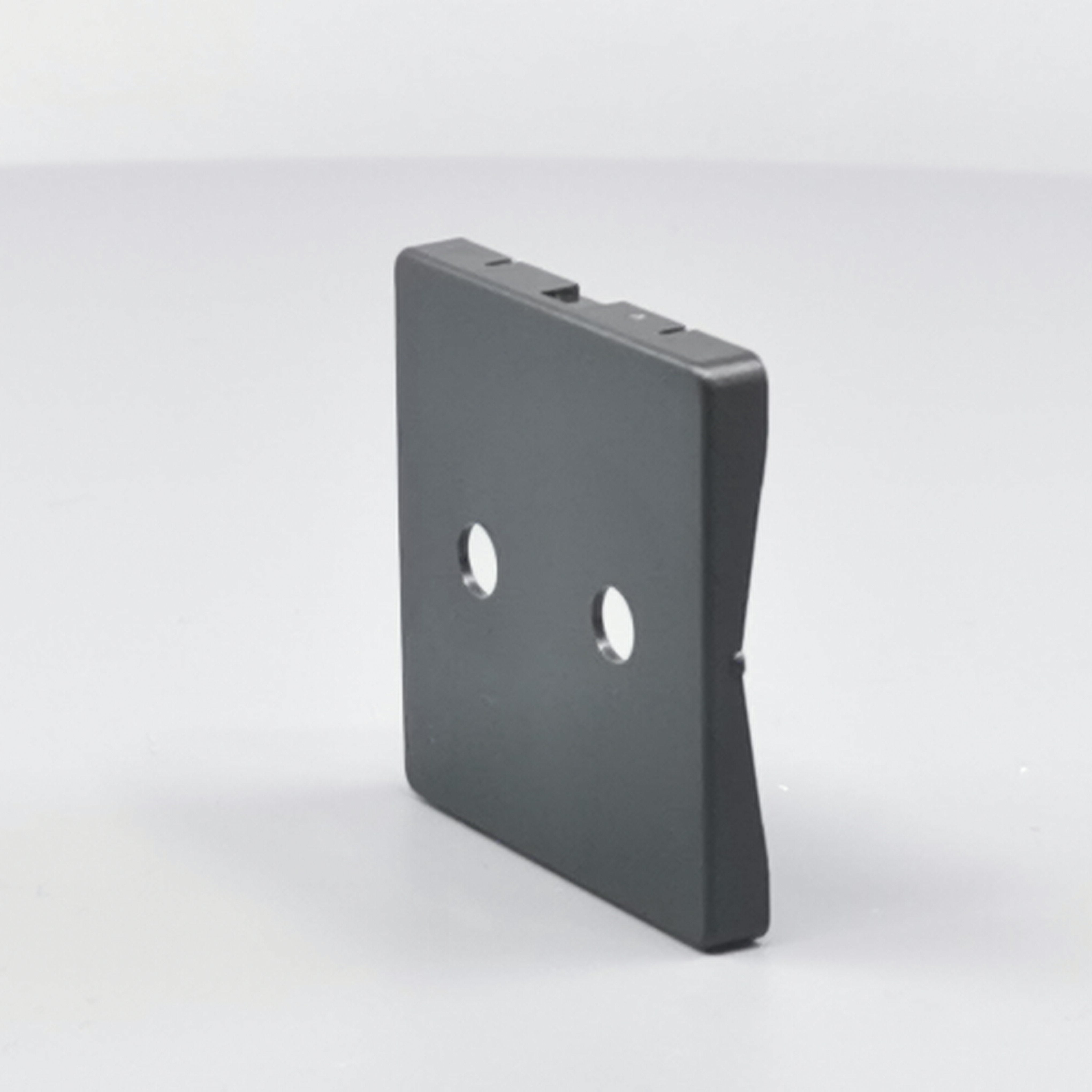 Afdækning for stikkontakt 1 m gl type koksg