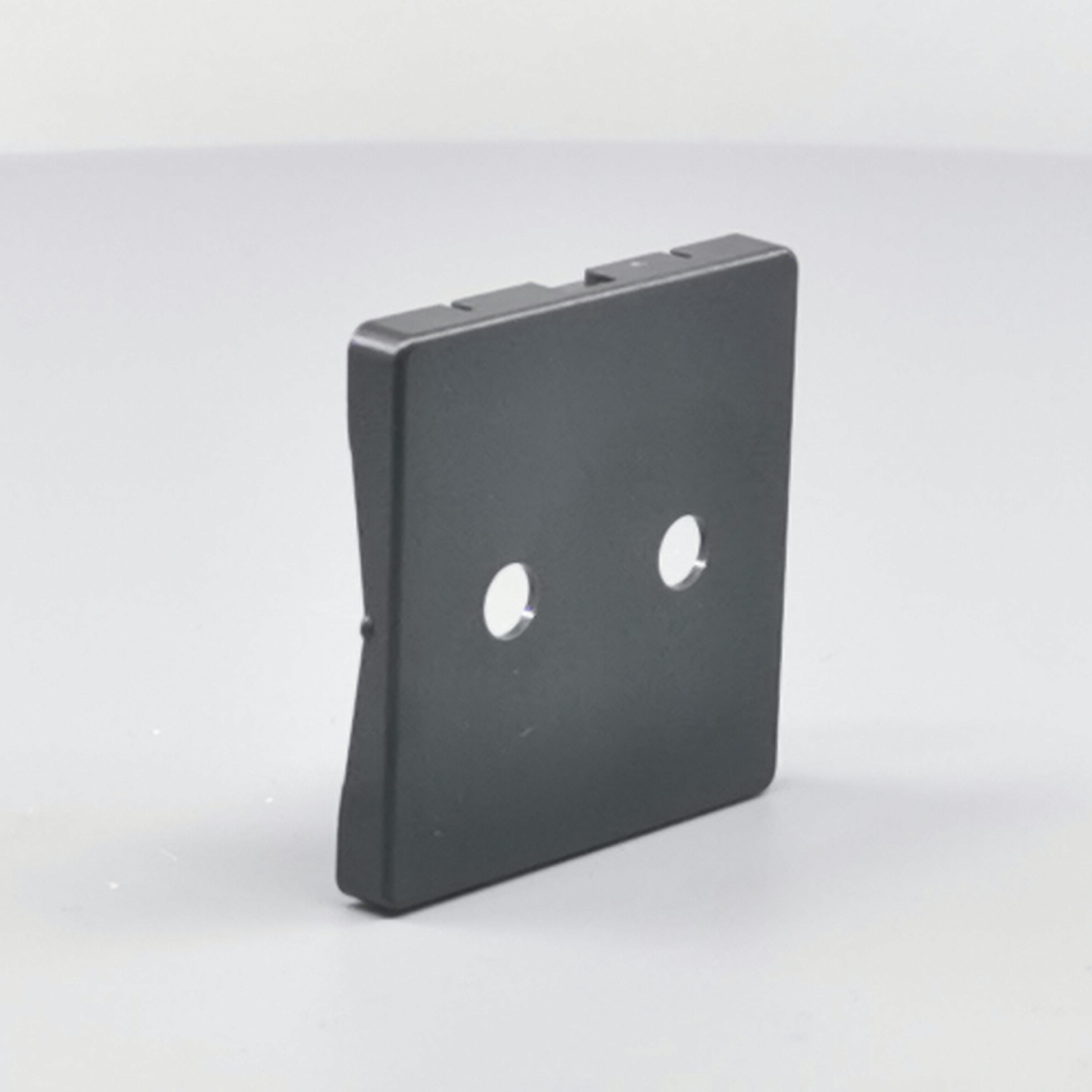 Afdækning for stikkontakt 1 m gl type koksg