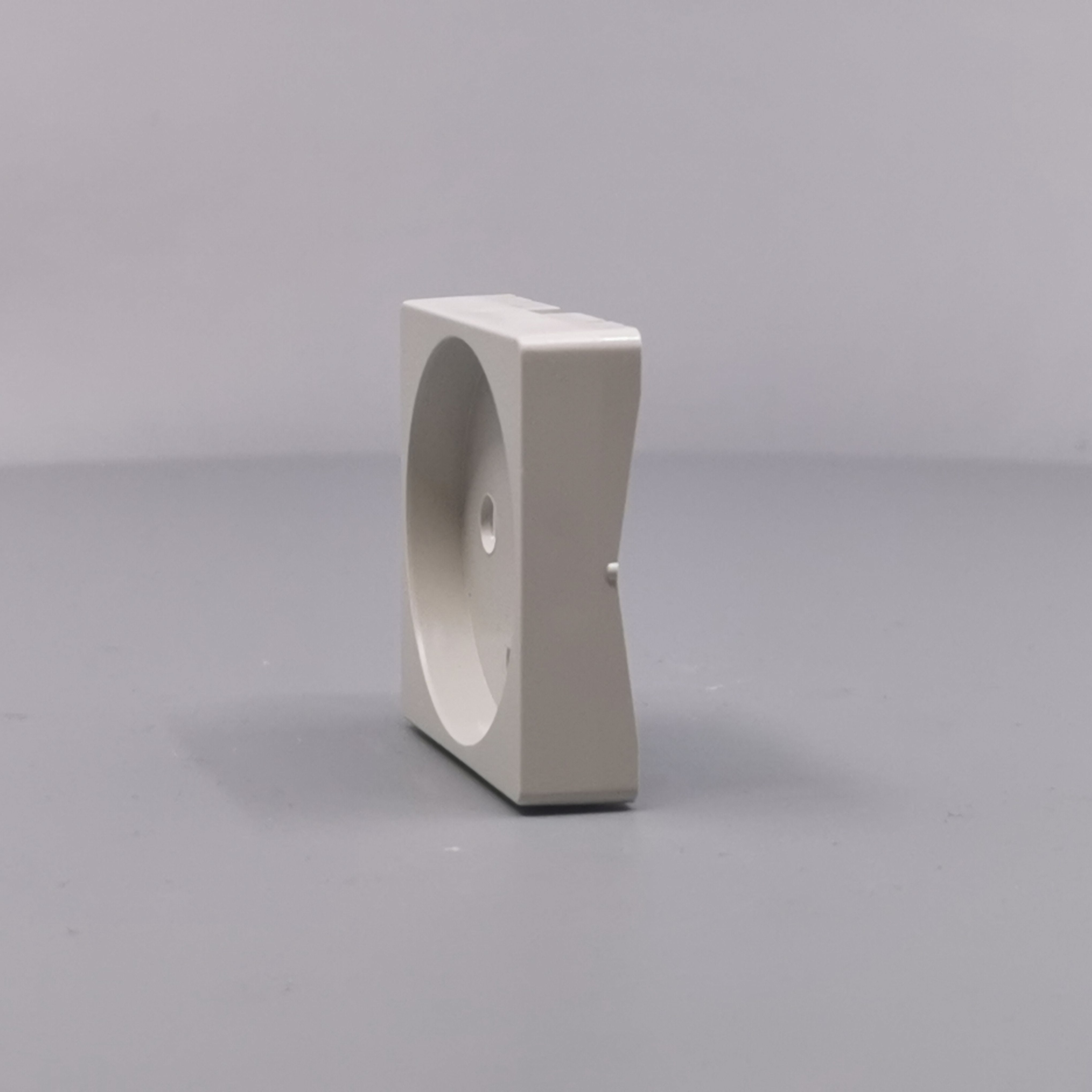 Afdækning for stikkontakt 1 modul gl model lysegrå