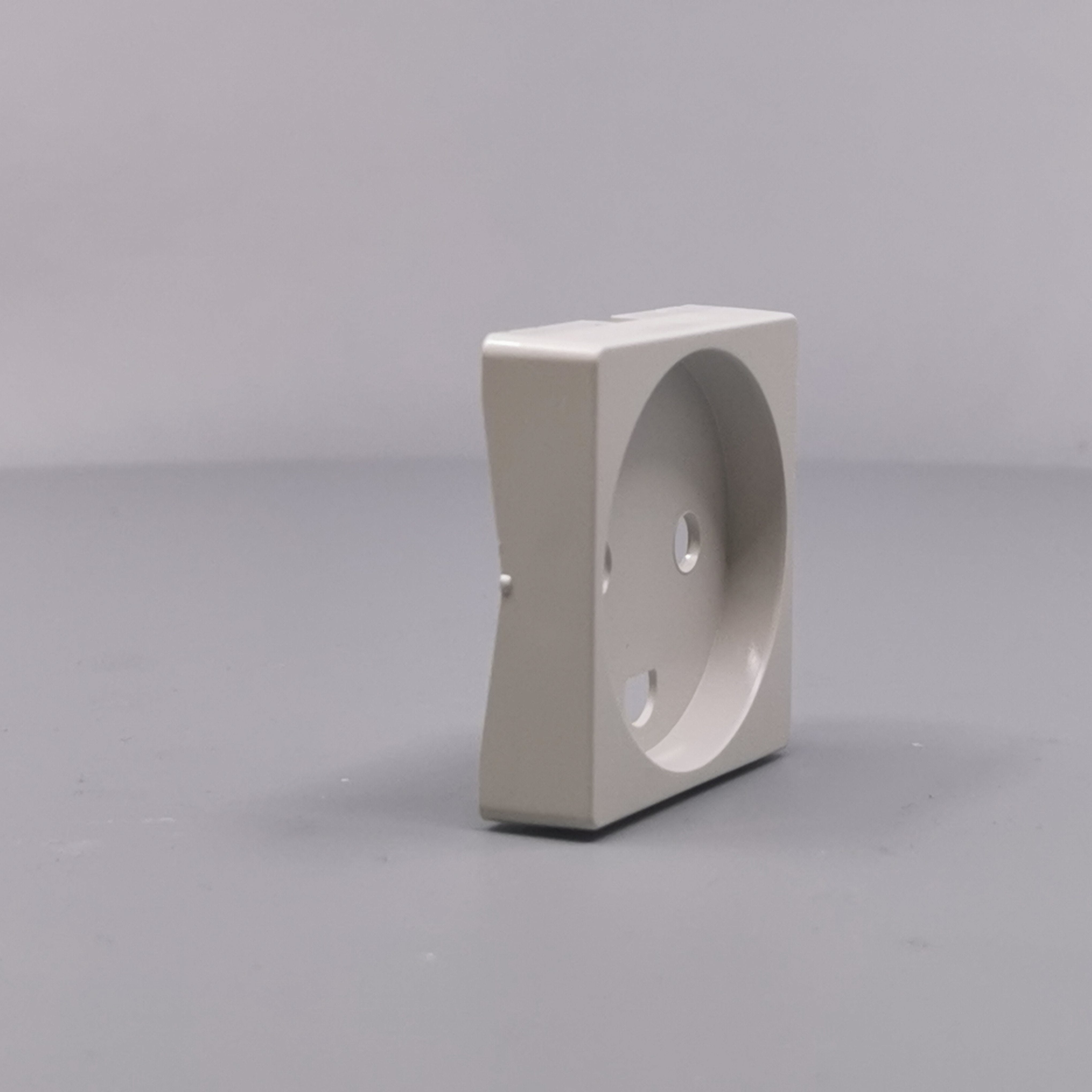 Afdækning for stikkontakt 1 modul gl model lysegrå