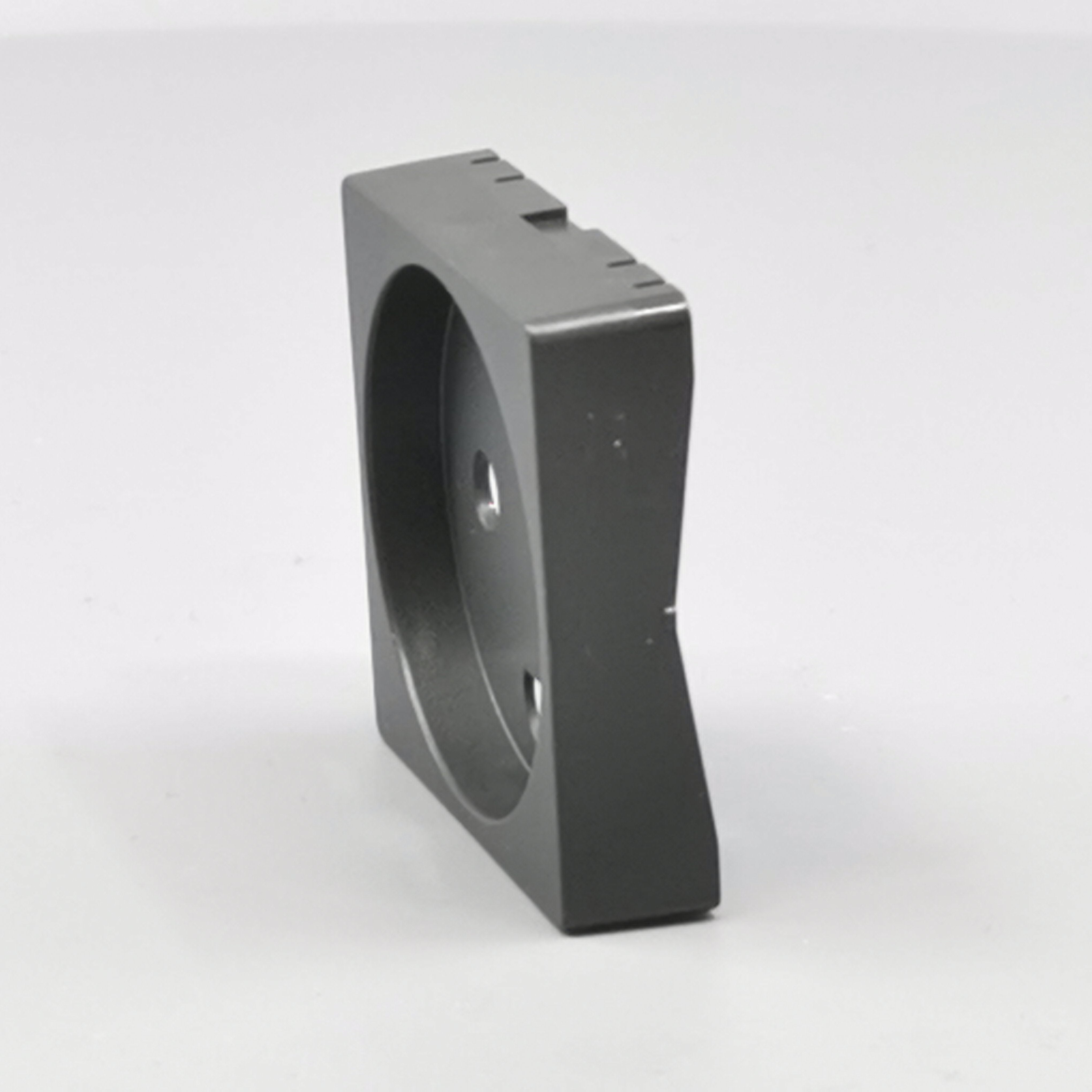 afdækning for stikkontakt 1 modul koksgrå