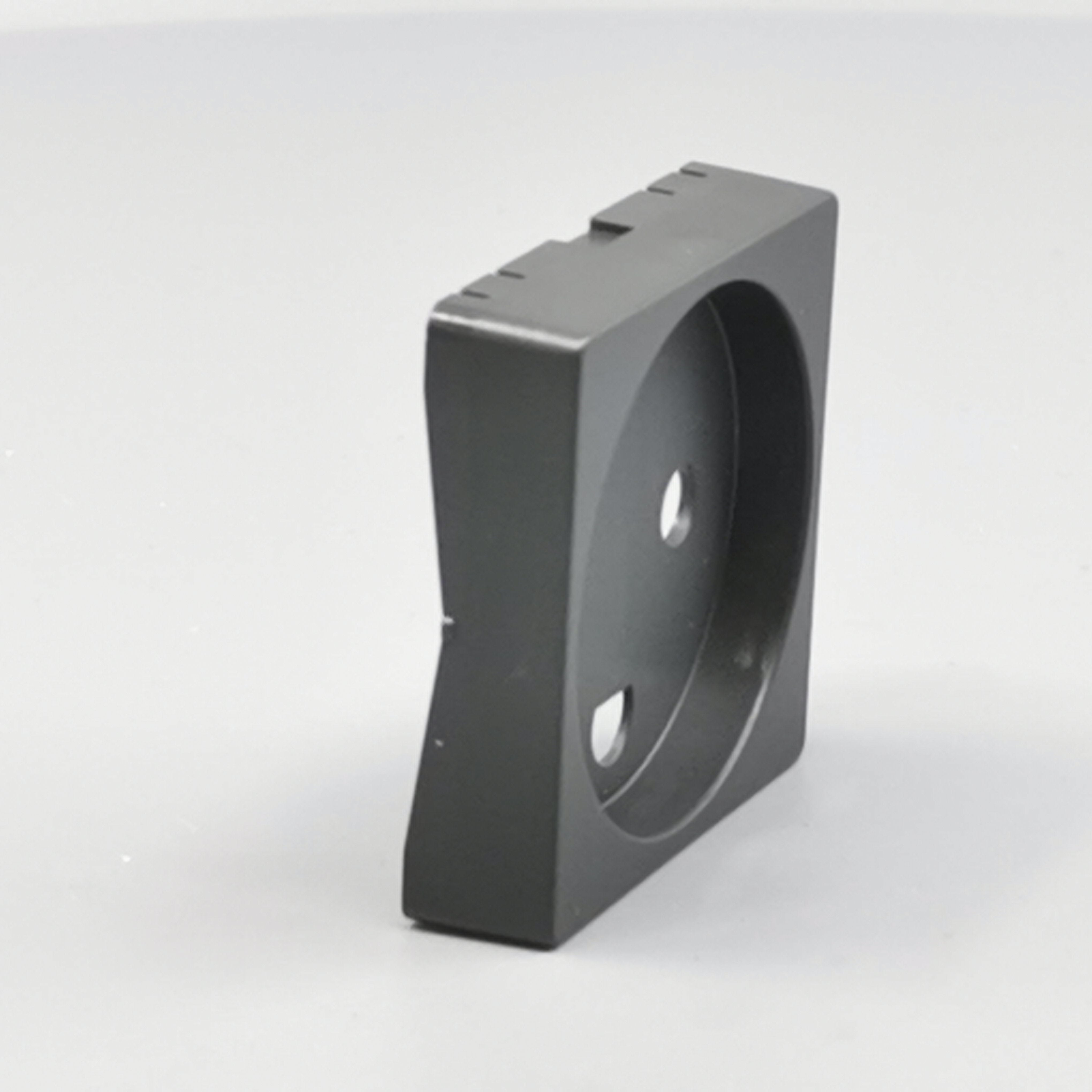 afdækning for stikkontakt 1 modul koksgrå