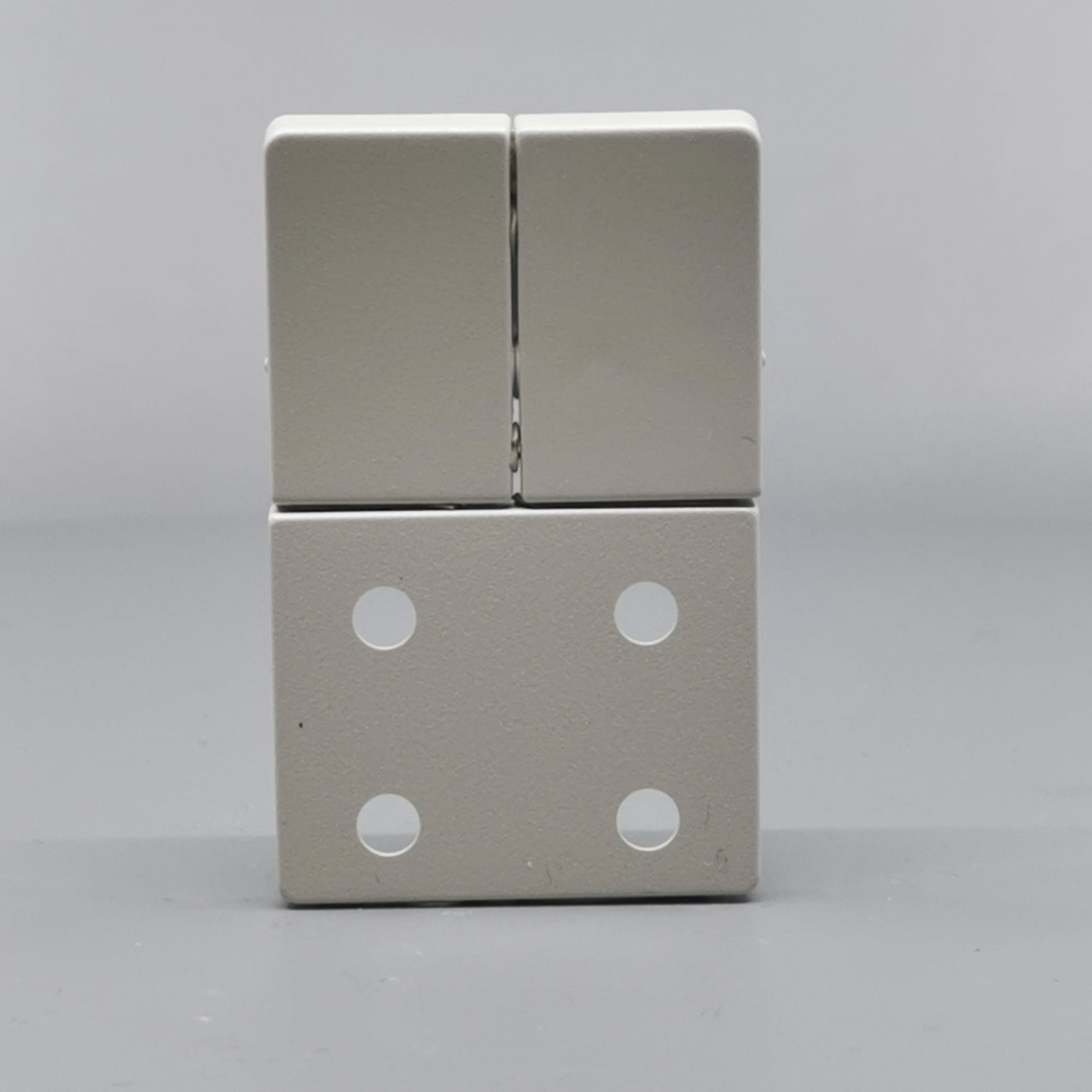 Fuga Tangent dobb stikkontakt lysegrå